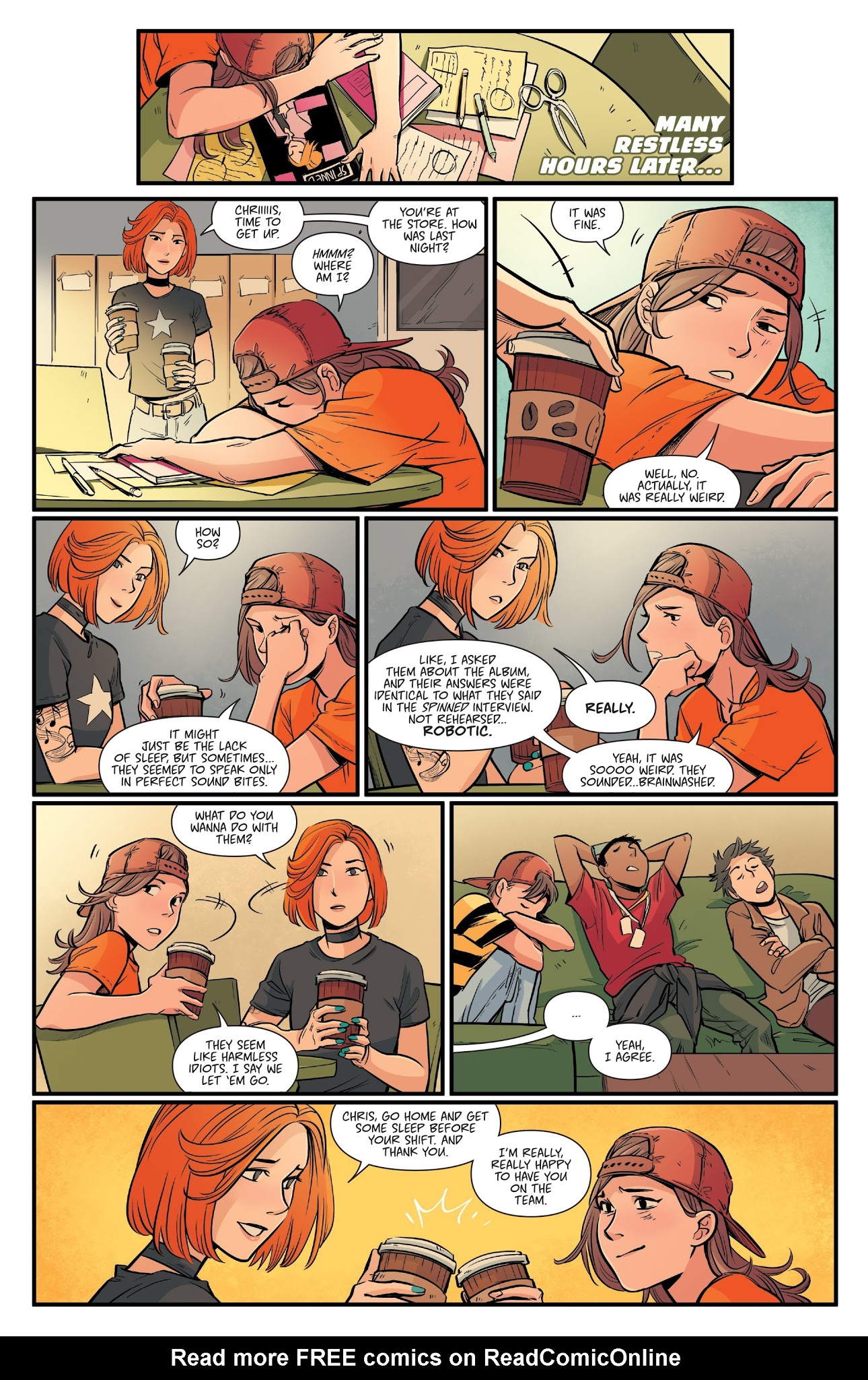 Read online Hi-Fi Fight Club comic -  Issue #3 - 7