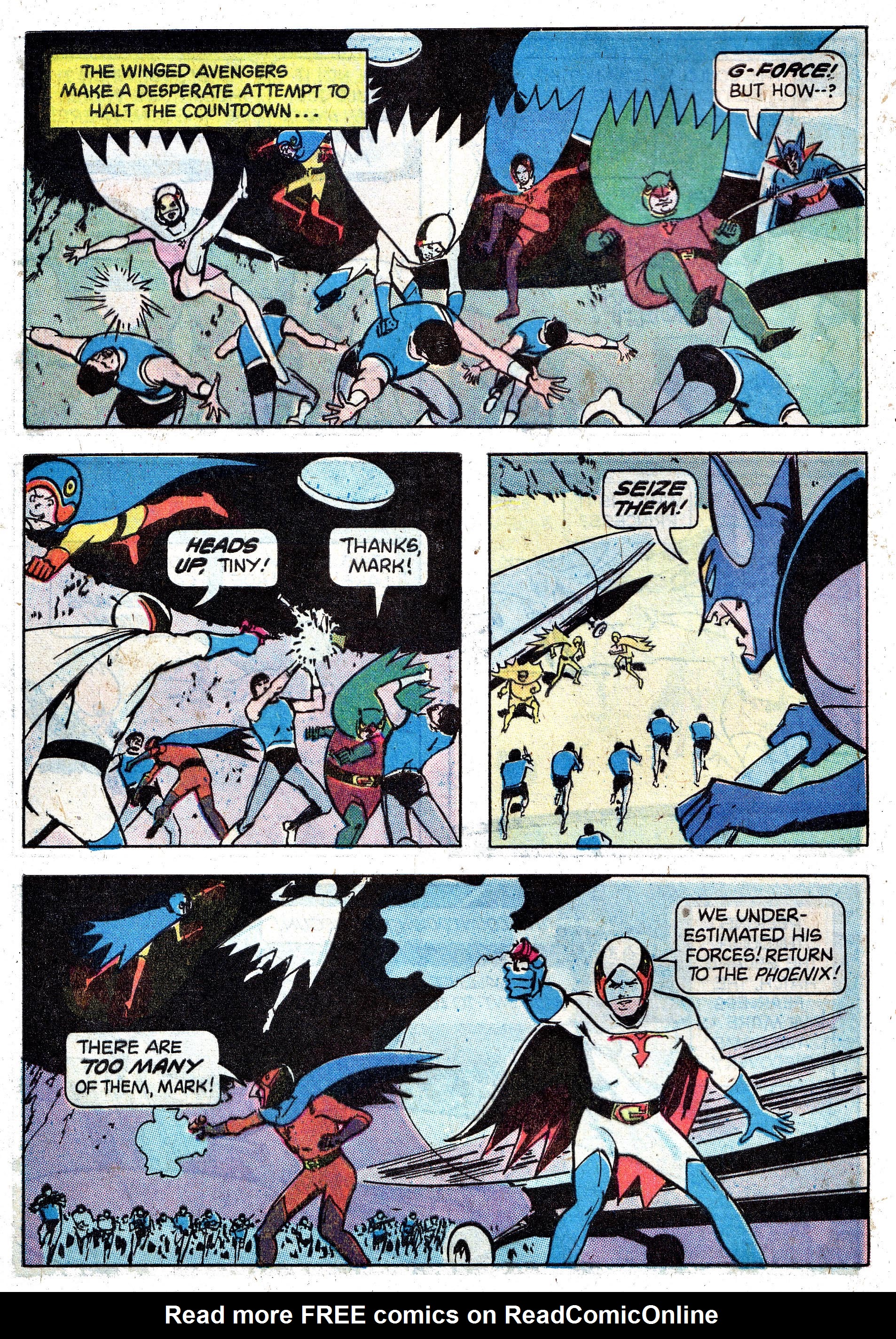 Read online Battle of the Planets (1979) comic -  Issue #4 - 20
