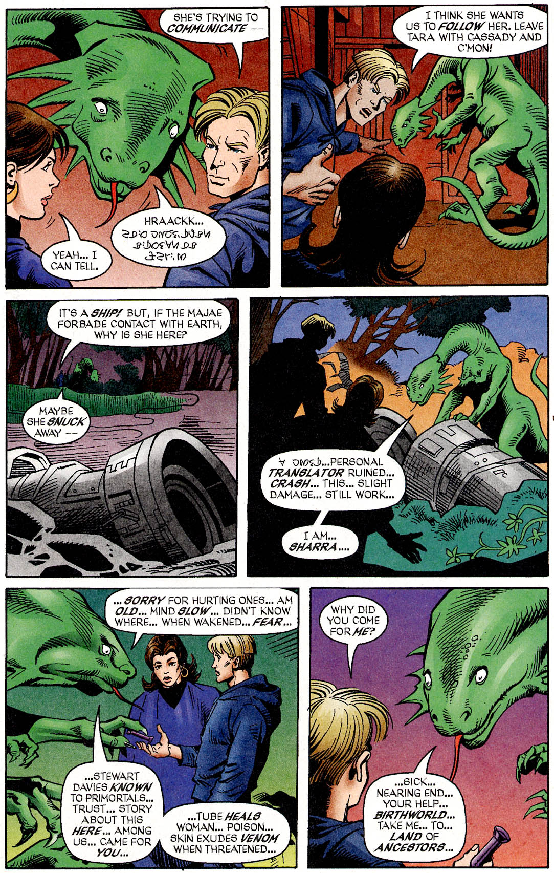 Read online Leonard Nimoy's Primortals (1996) comic -  Issue #8 - 14