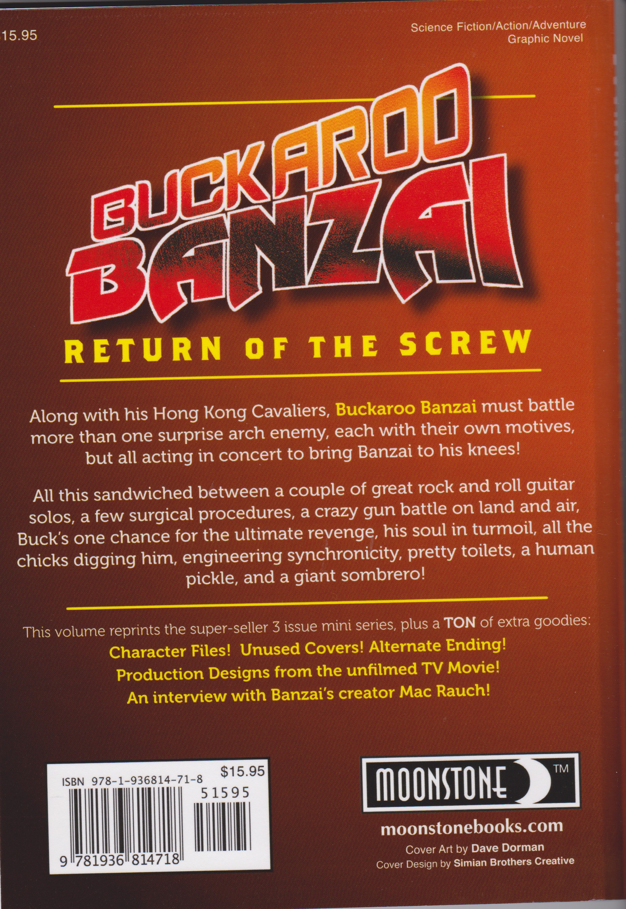 Read online Buckaroo Banzai: Return of the Screw (2007) comic -  Issue # TPB - 123