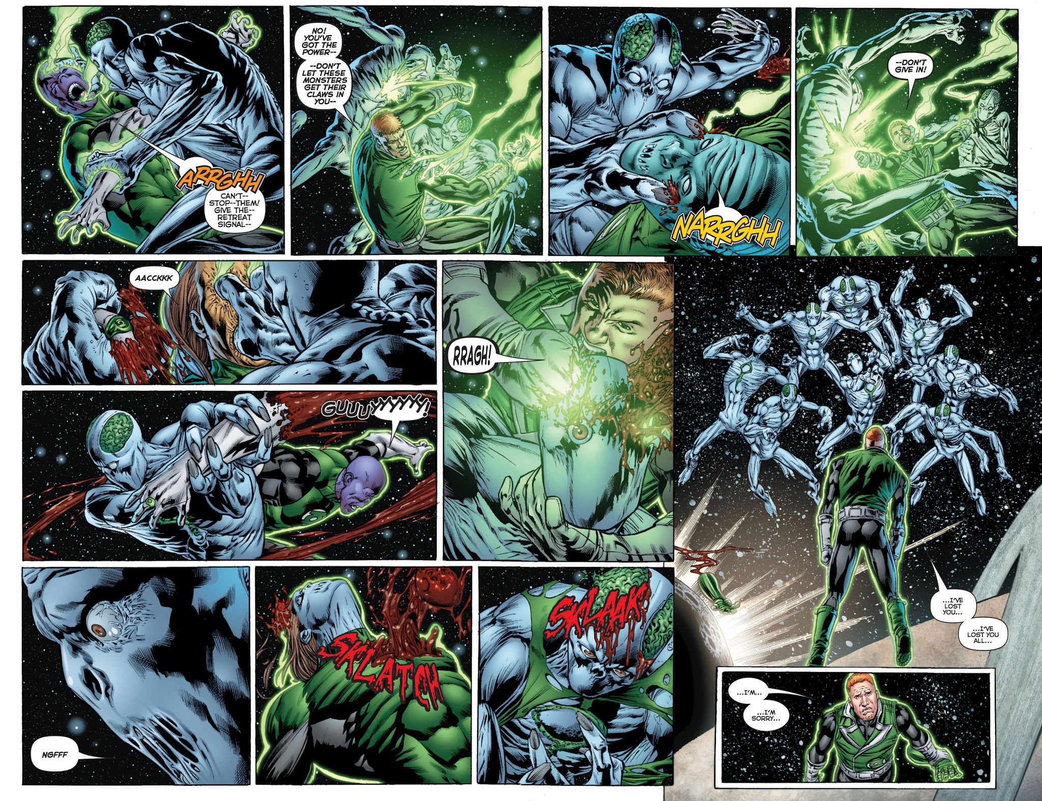 Read online Green Lantern: Rise of the Third Army comic -  Issue # TPB - 88