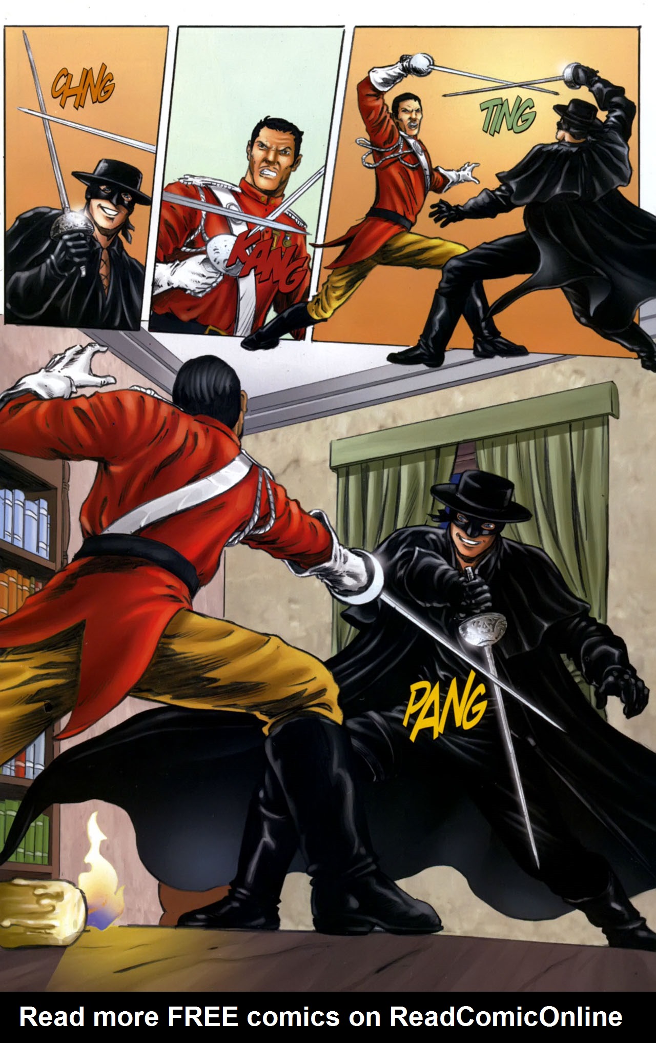 Read online Zorro (2008) comic -  Issue #13 - 22
