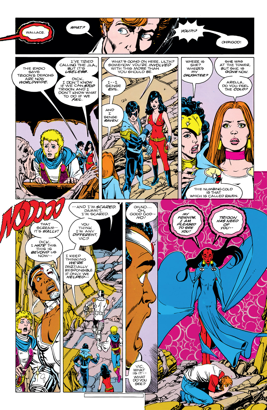Read online The New Teen Titans (1984) comic -  Issue #3 - 10
