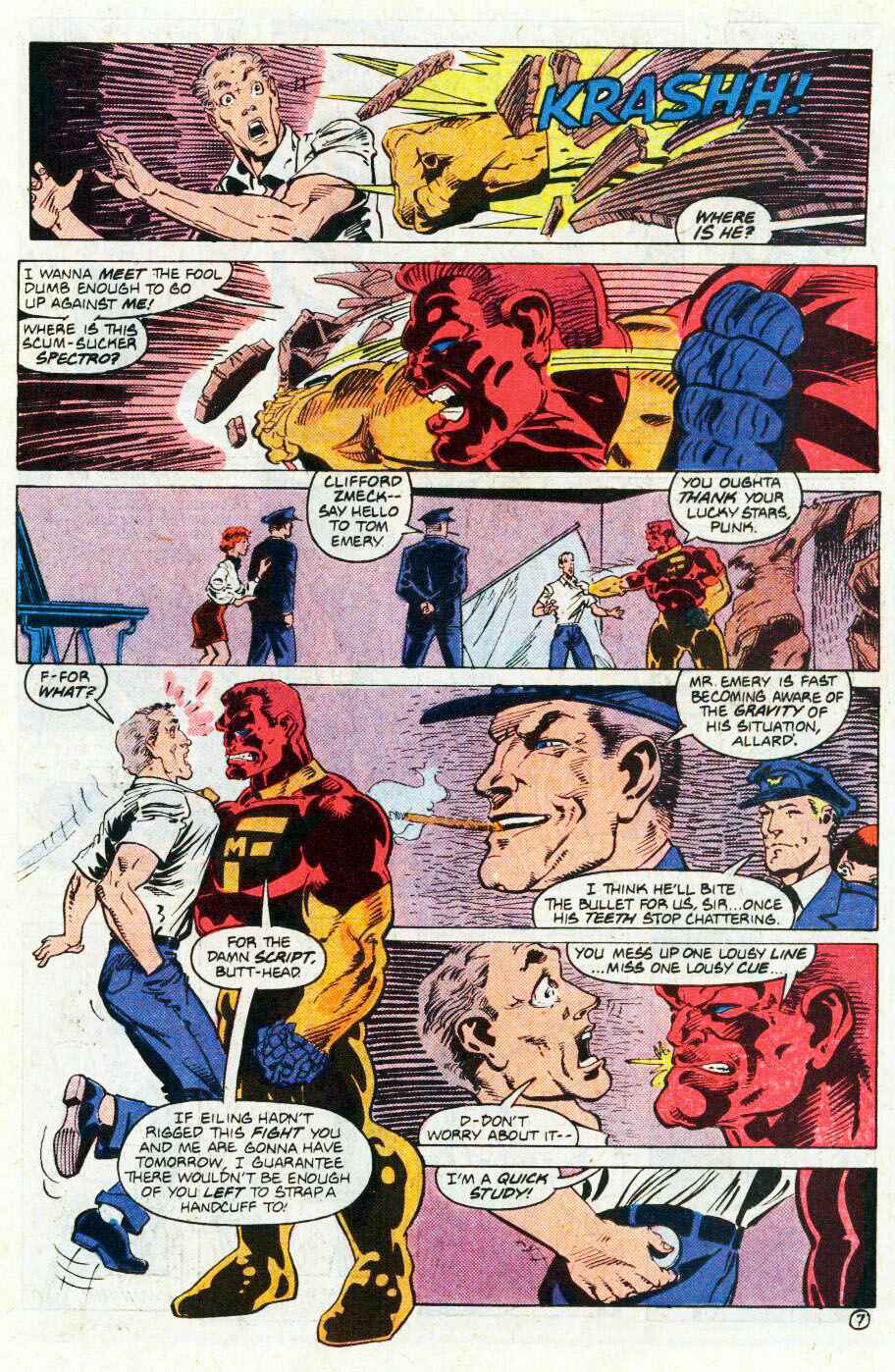Read online Captain Atom (1987) comic -  Issue #15 - 7