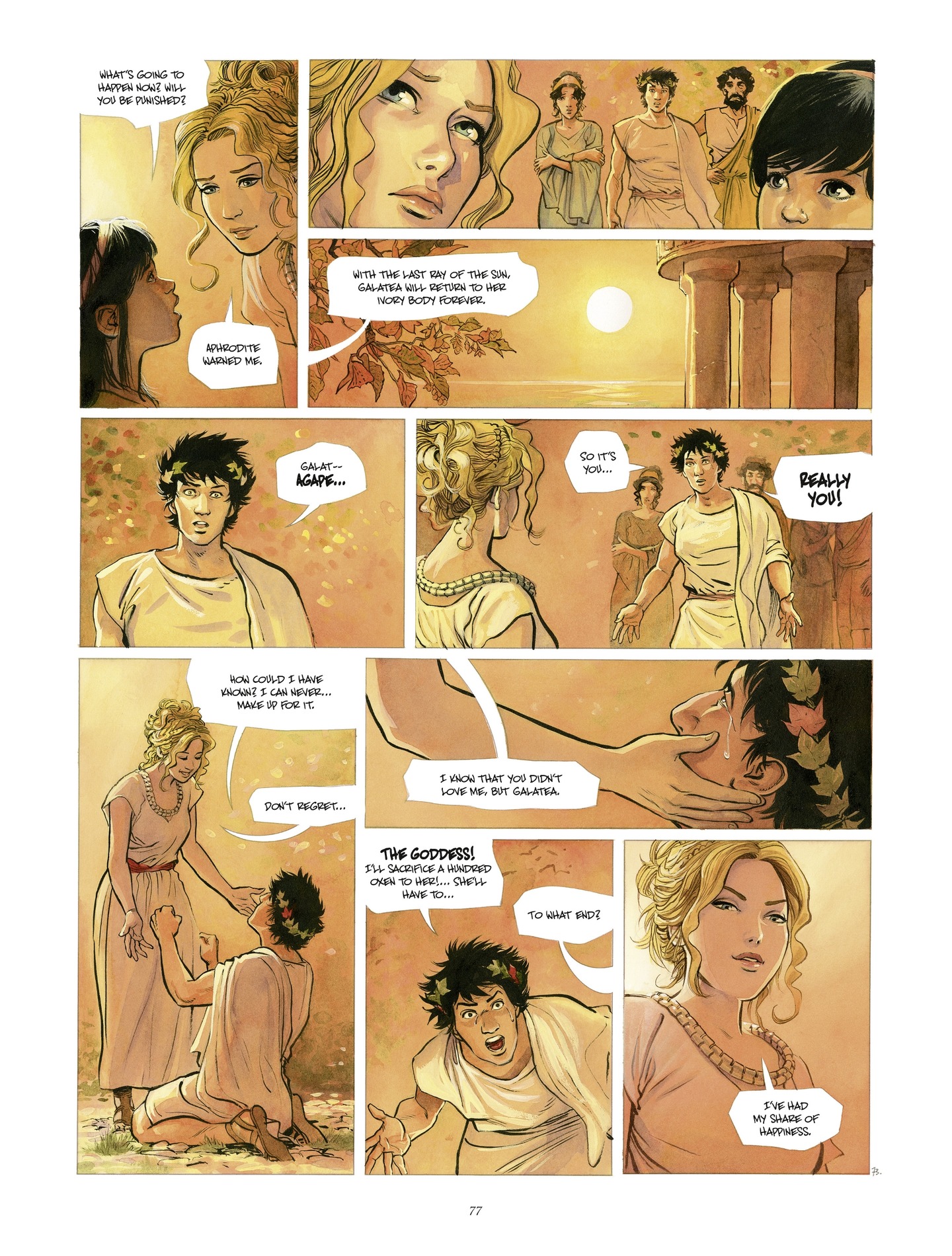 Read online Pygmalion and the Ivory Virgin comic -  Issue # TPB - 77