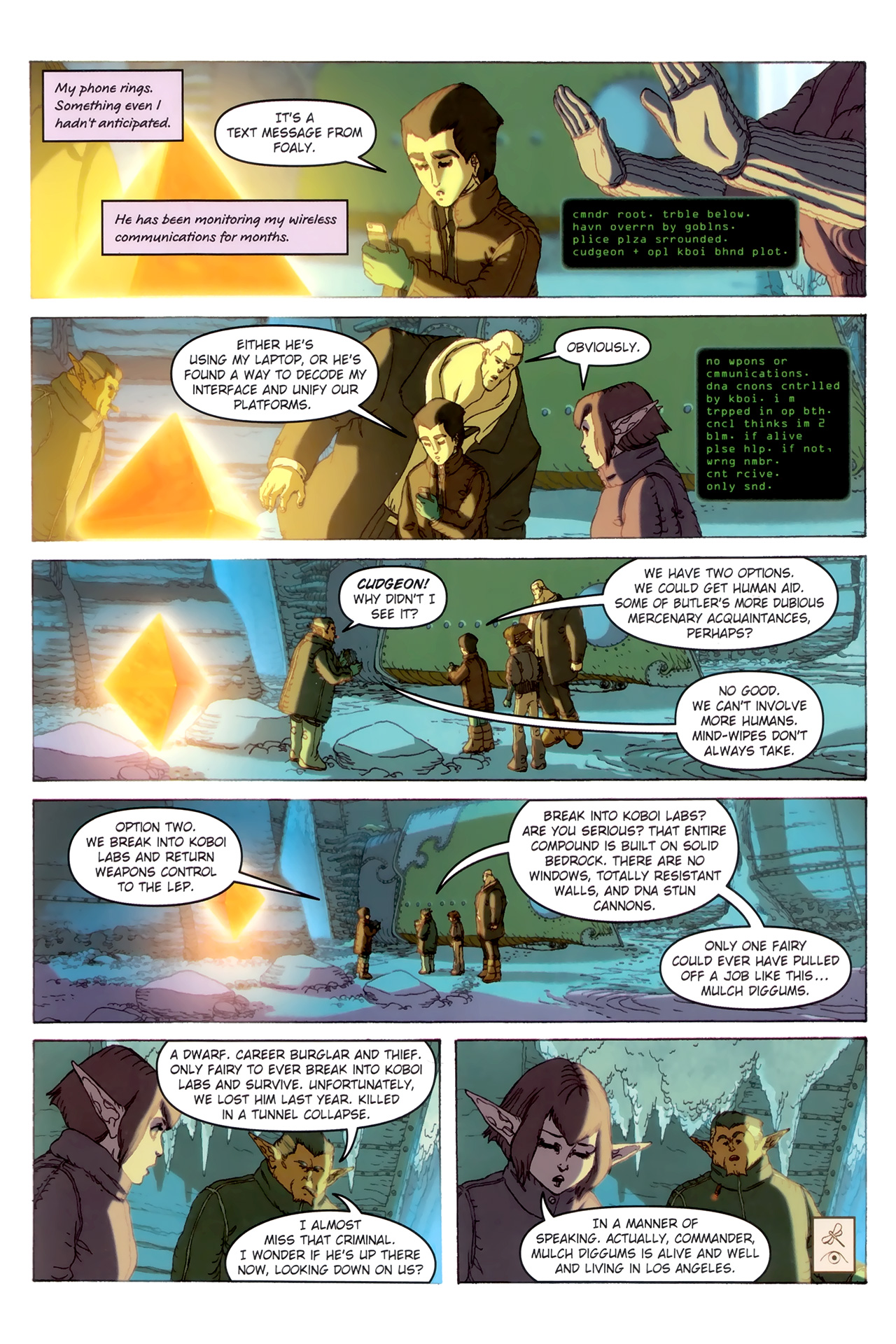 Read online Artemis Fowl: The Arctic Incident comic -  Issue # TPB - 82