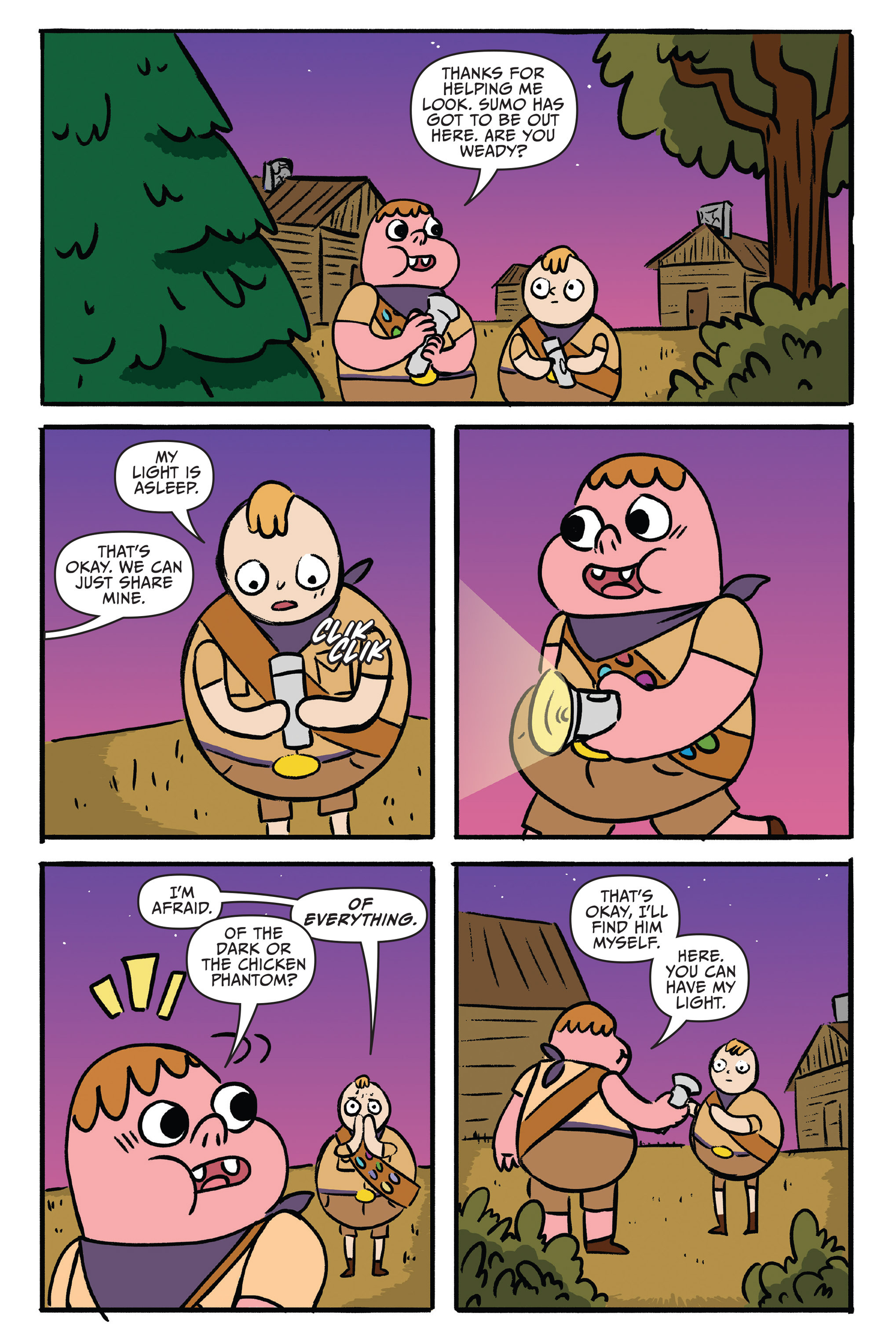 Read online Clarence: Chicken Phantom comic -  Issue # Full - 90