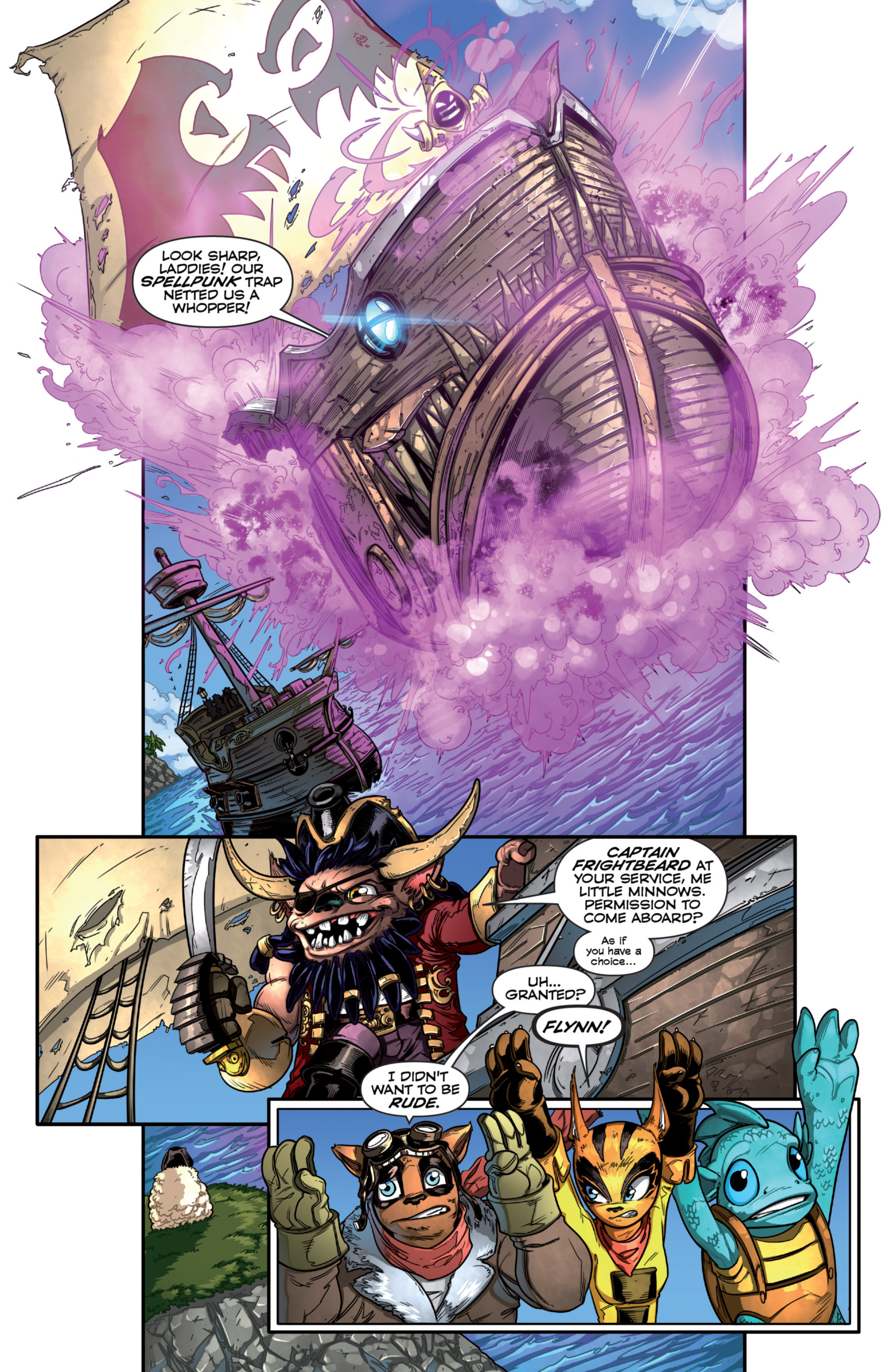 Read online Skylanders comic -  Issue #7 - 4