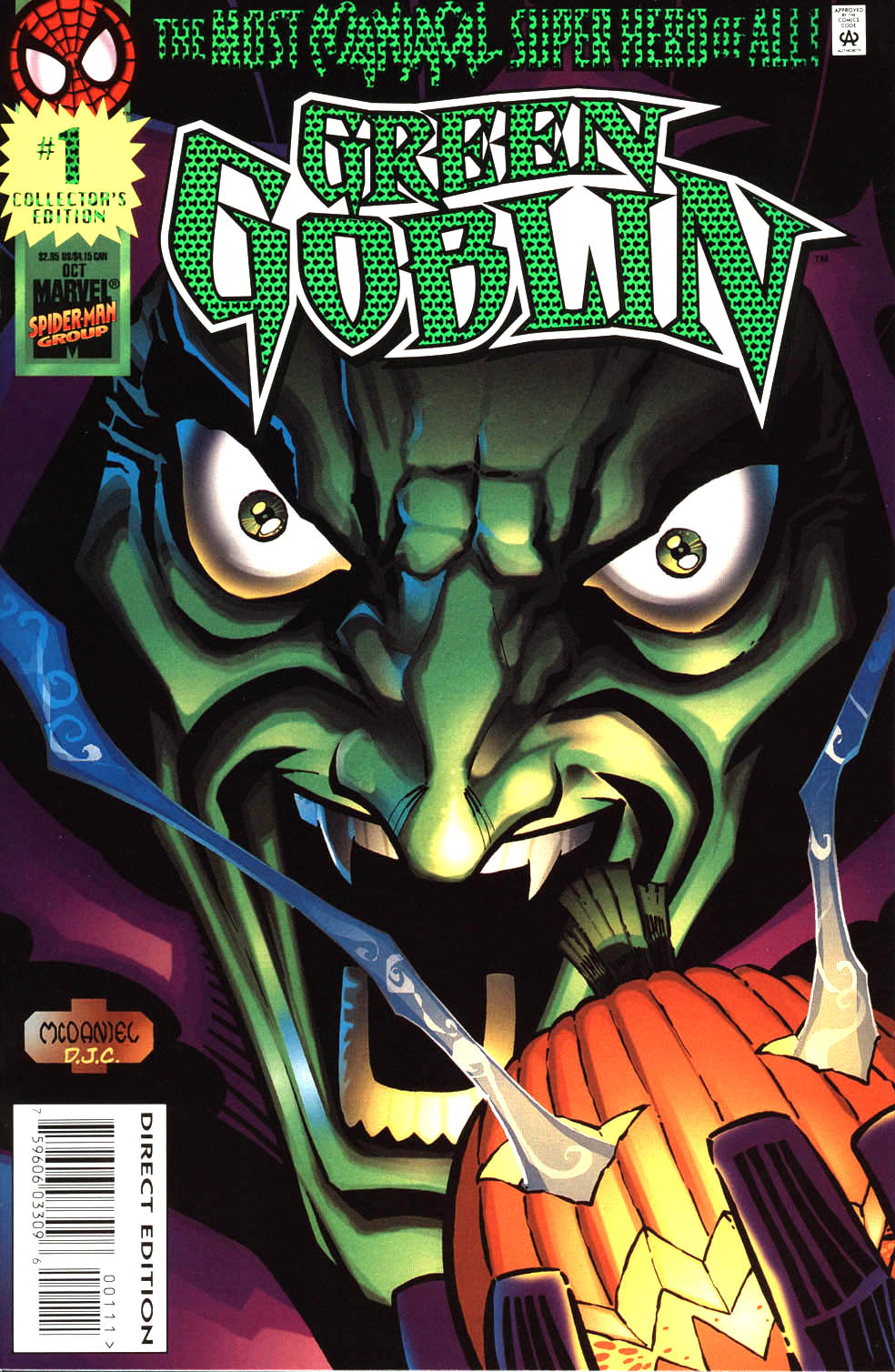 Read online Green Goblin comic -  Issue #1 - 1