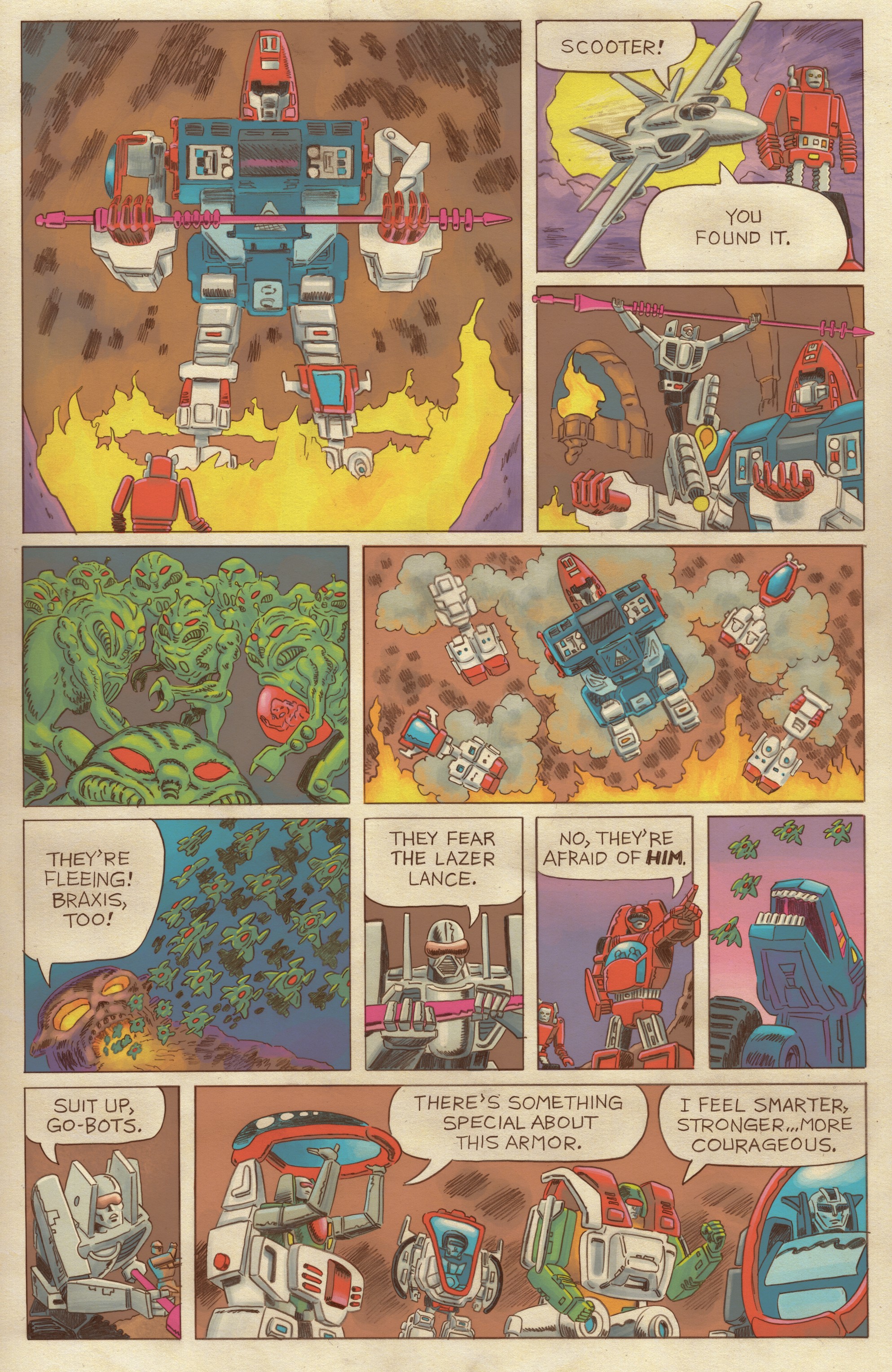 Read online Go-Bots comic -  Issue #4 - 14