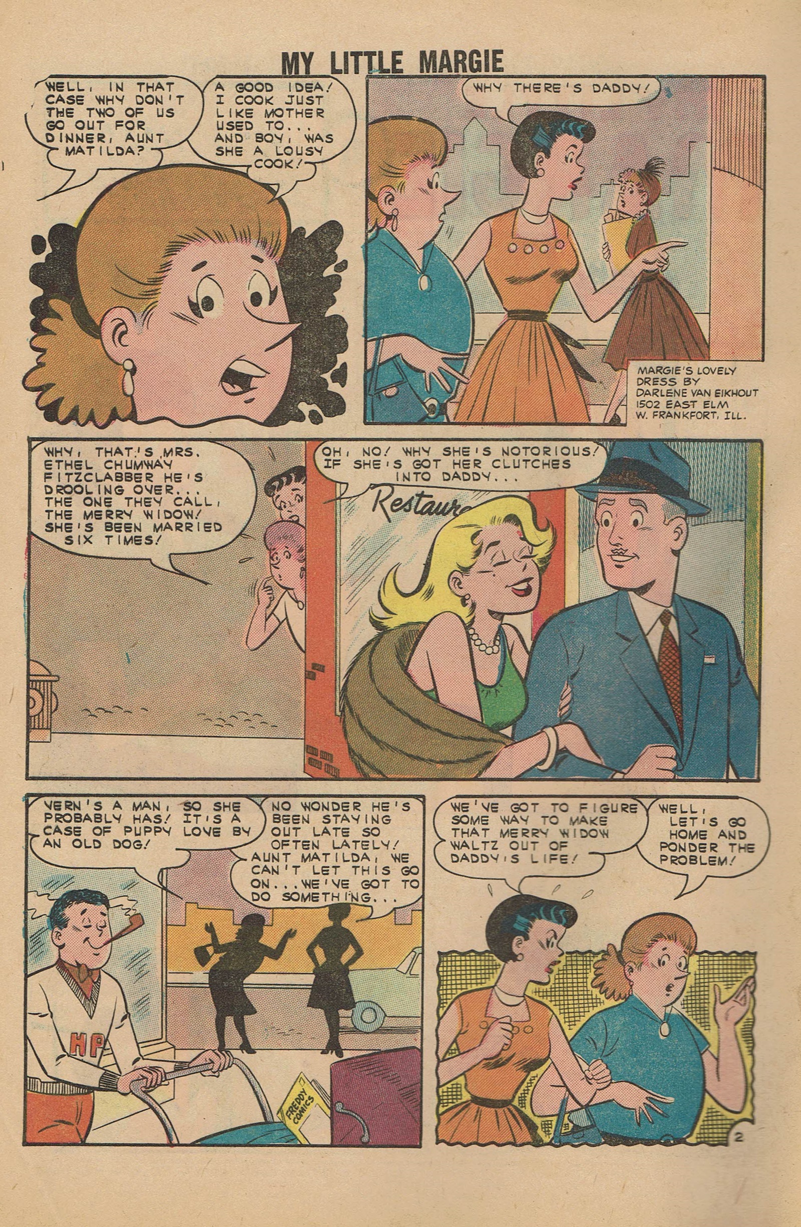 Read online My Little Margie (1954) comic -  Issue #48 - 4