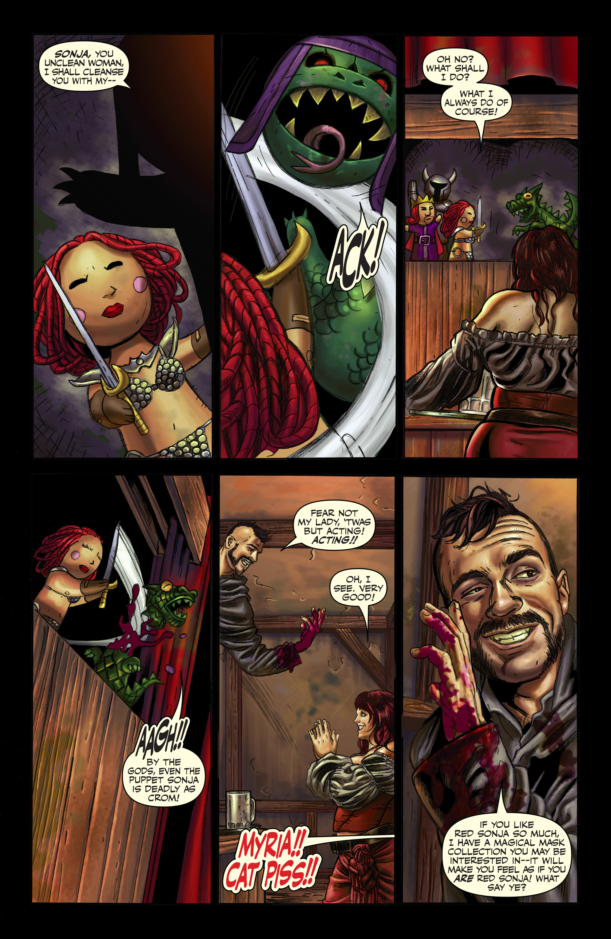 Read online Red Sonja Travels comic -  Issue # TPB 2 (Part 1) - 7