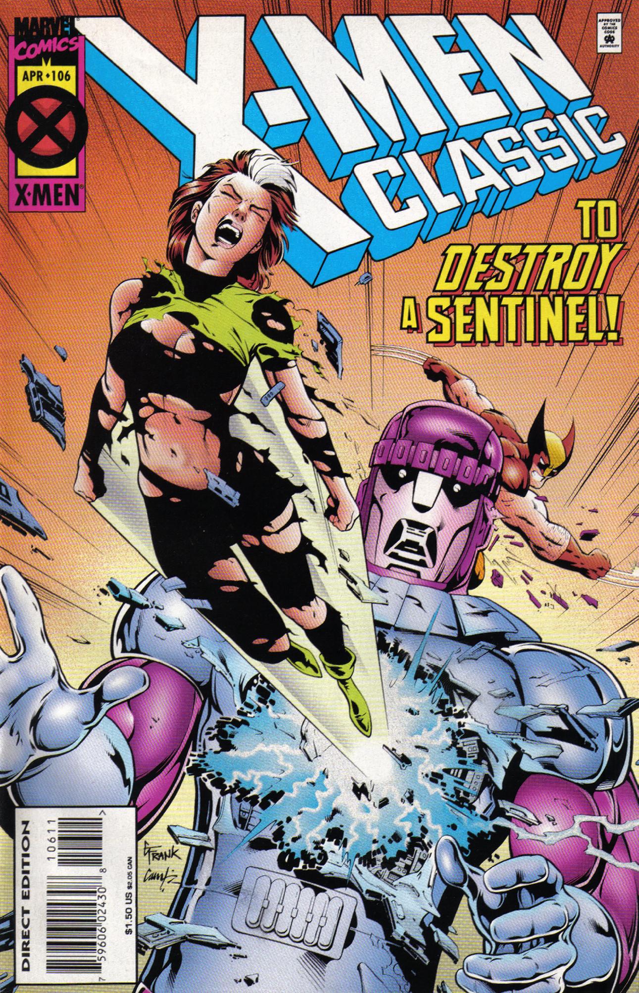 Read online X-Men Classic comic -  Issue #106 - 1
