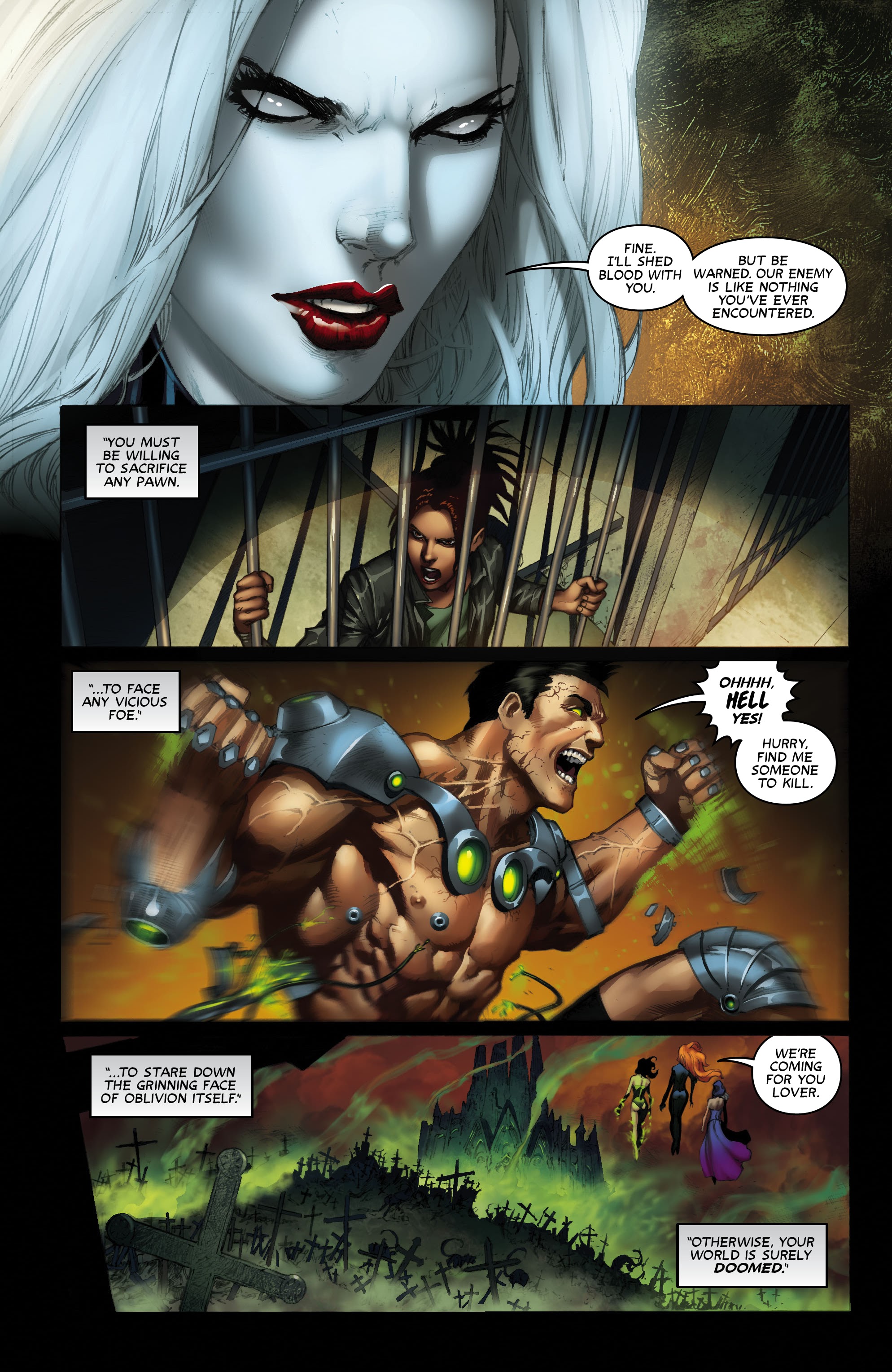 Read online Lady Death: Blasphemy Anthem comic -  Issue # Full - 24