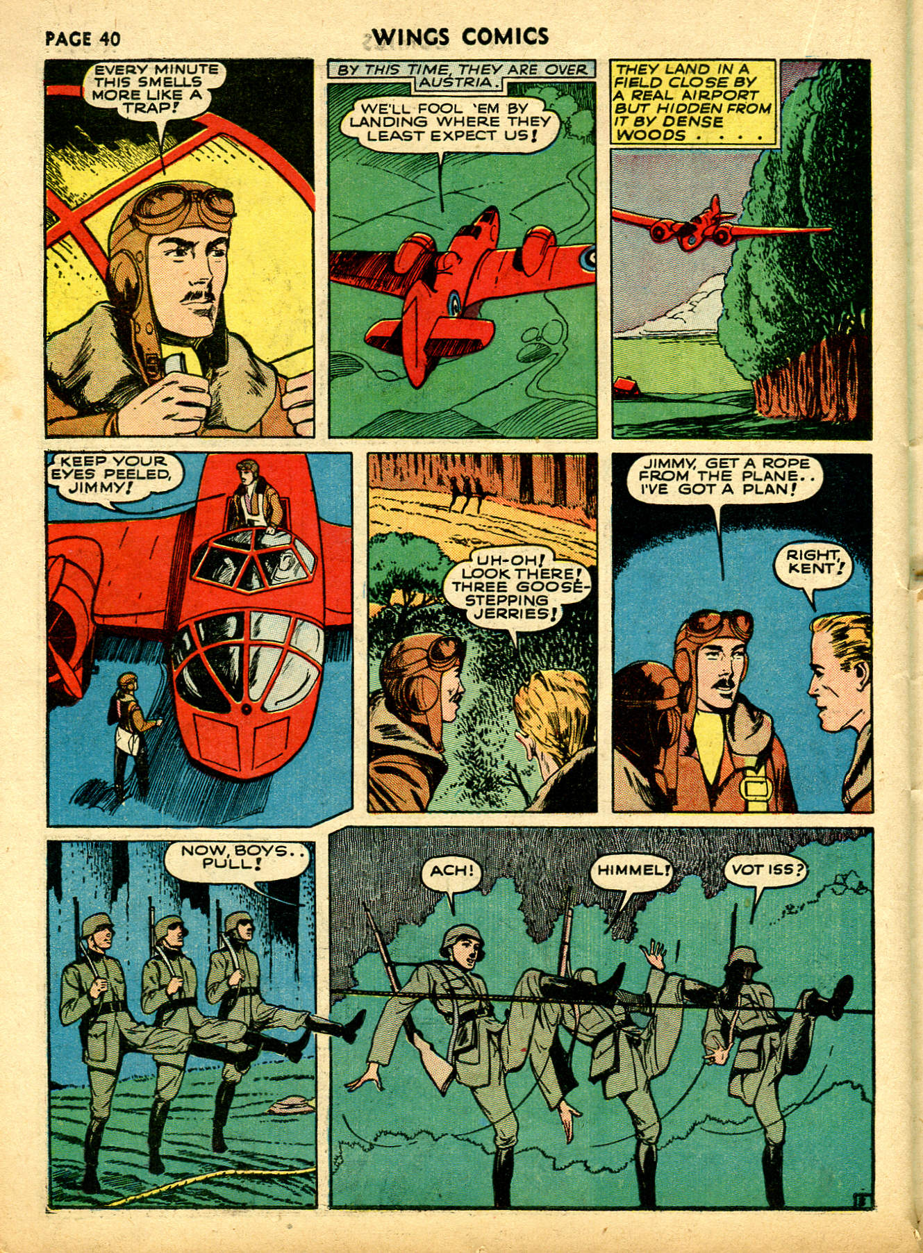 Read online Wings Comics comic -  Issue #12 - 42