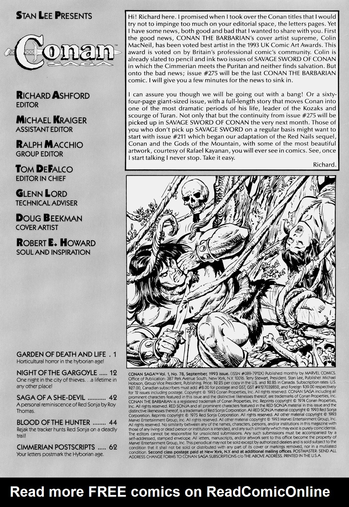 Read online Conan Saga comic -  Issue #78 - 2