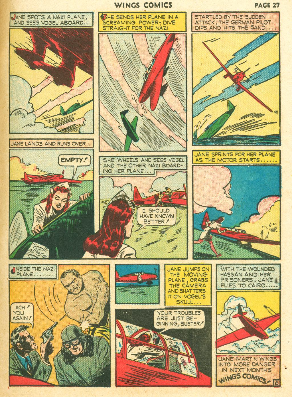 Read online Wings Comics comic -  Issue #10 - 29