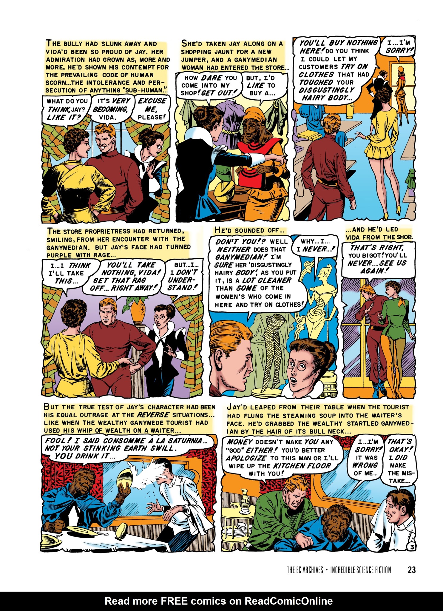 Read online The EC Archives: Incredible Science Fiction comic -  Issue # TPB - 25