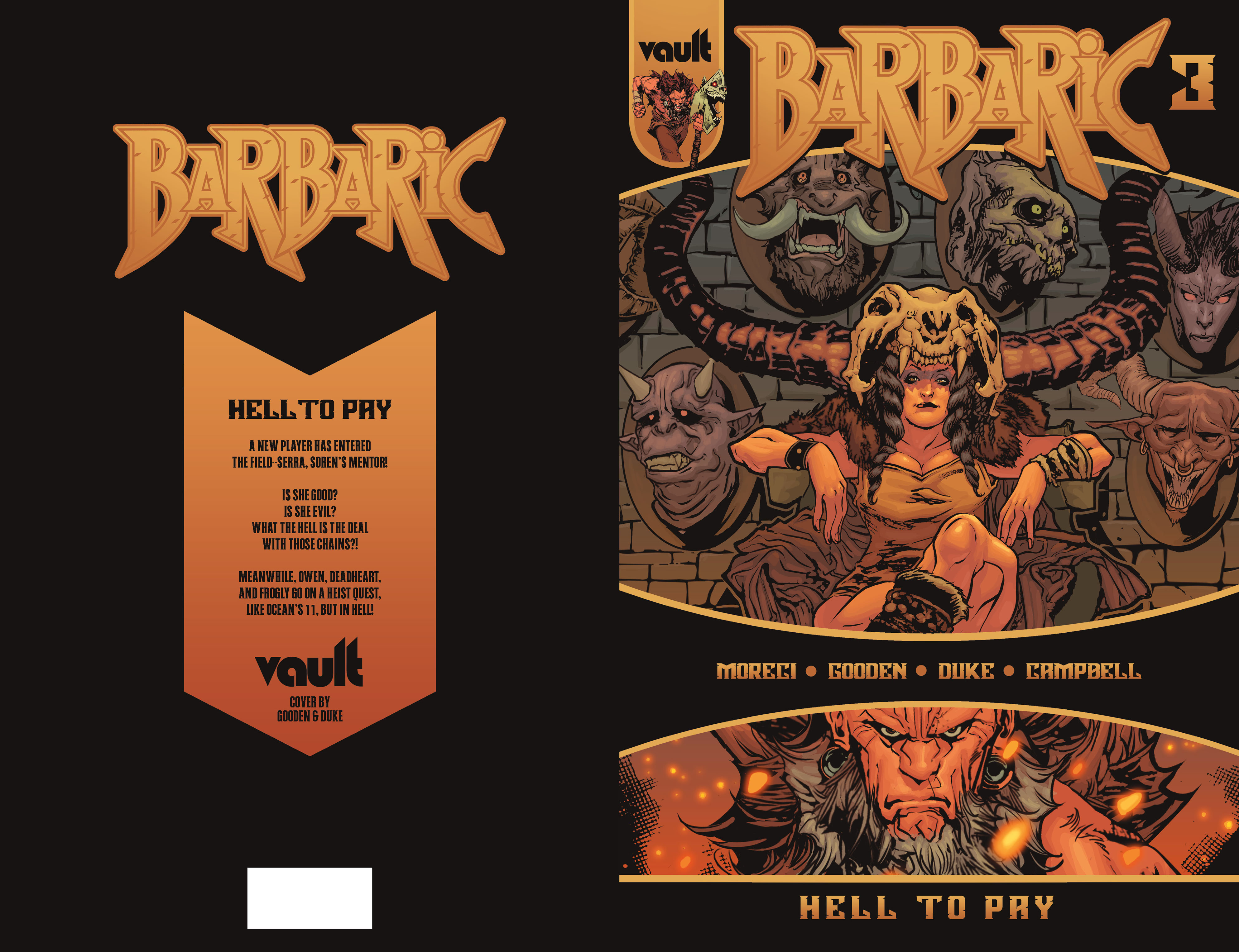 Read online Barbaric Hell to Pay comic -  Issue #3 - 1