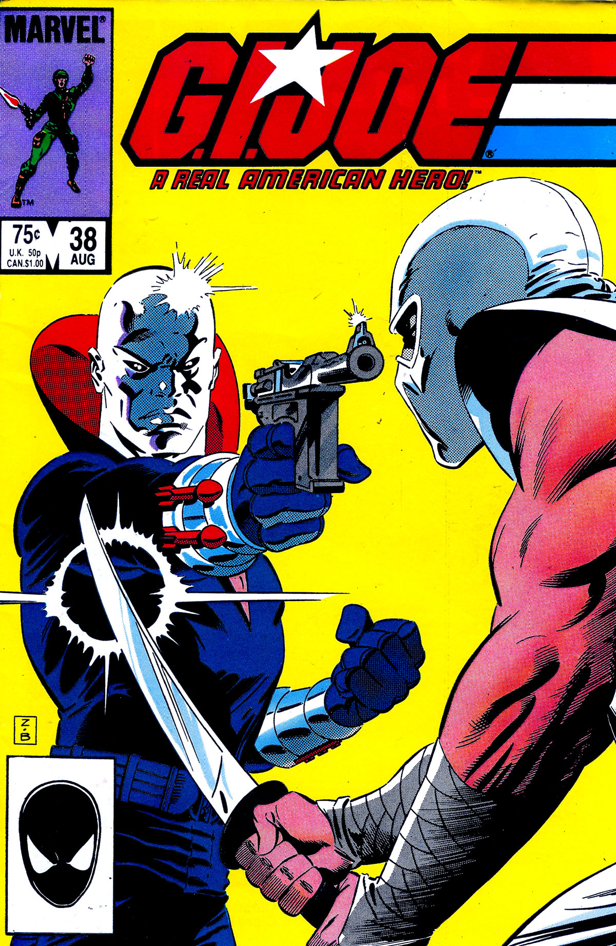 Read online G.I. Joe: A Real American Hero comic -  Issue #38 - 1
