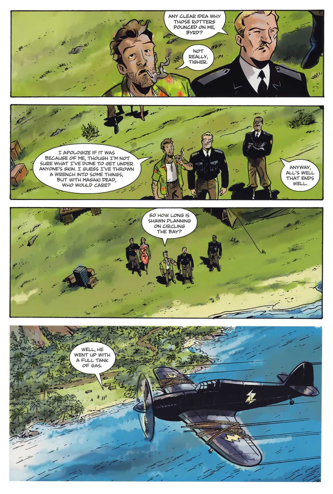 Read online Hawaiian Dick: Screaming Black Thunder comic -  Issue #5 - 19