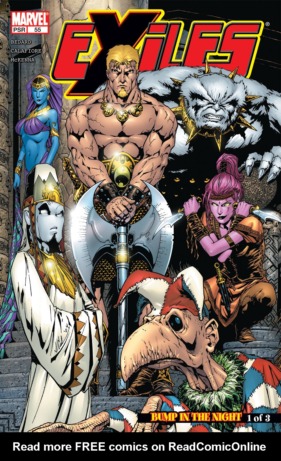 Read online Exiles (2001) comic -  Issue #55 - 1