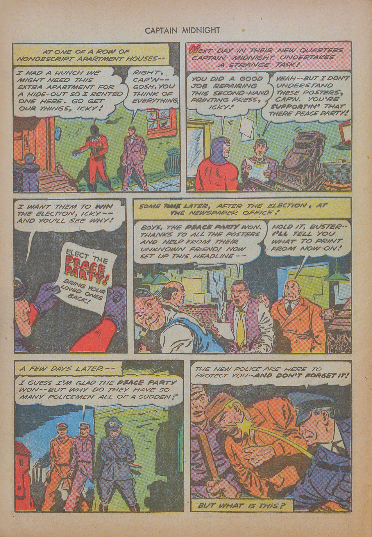 Read online Captain Midnight (1942) comic -  Issue #17 - 12