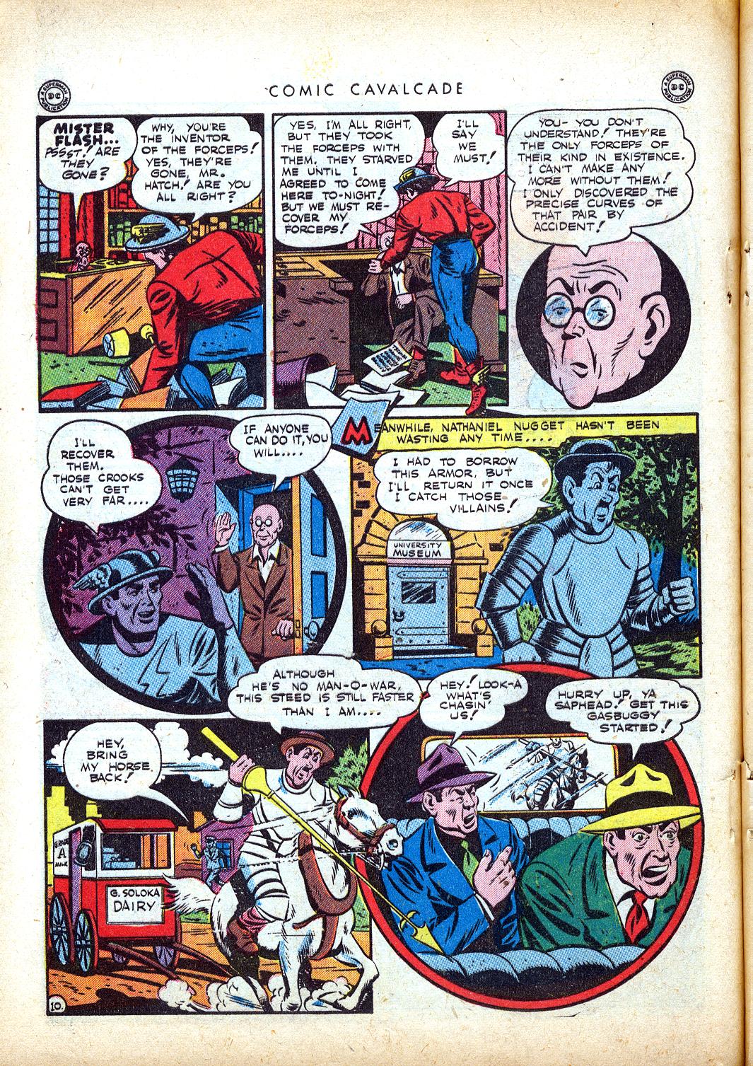 Read online Comic Cavalcade comic -  Issue #8 - 78