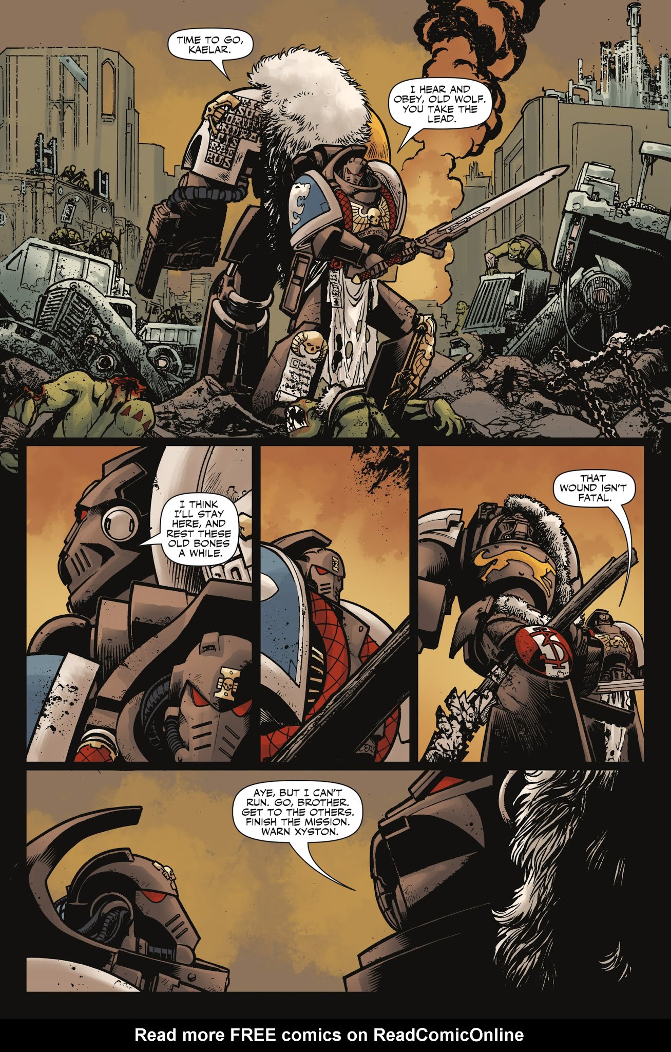 Read online Warhammer 40,000 Deathwatch comic -  Issue #3 - 17