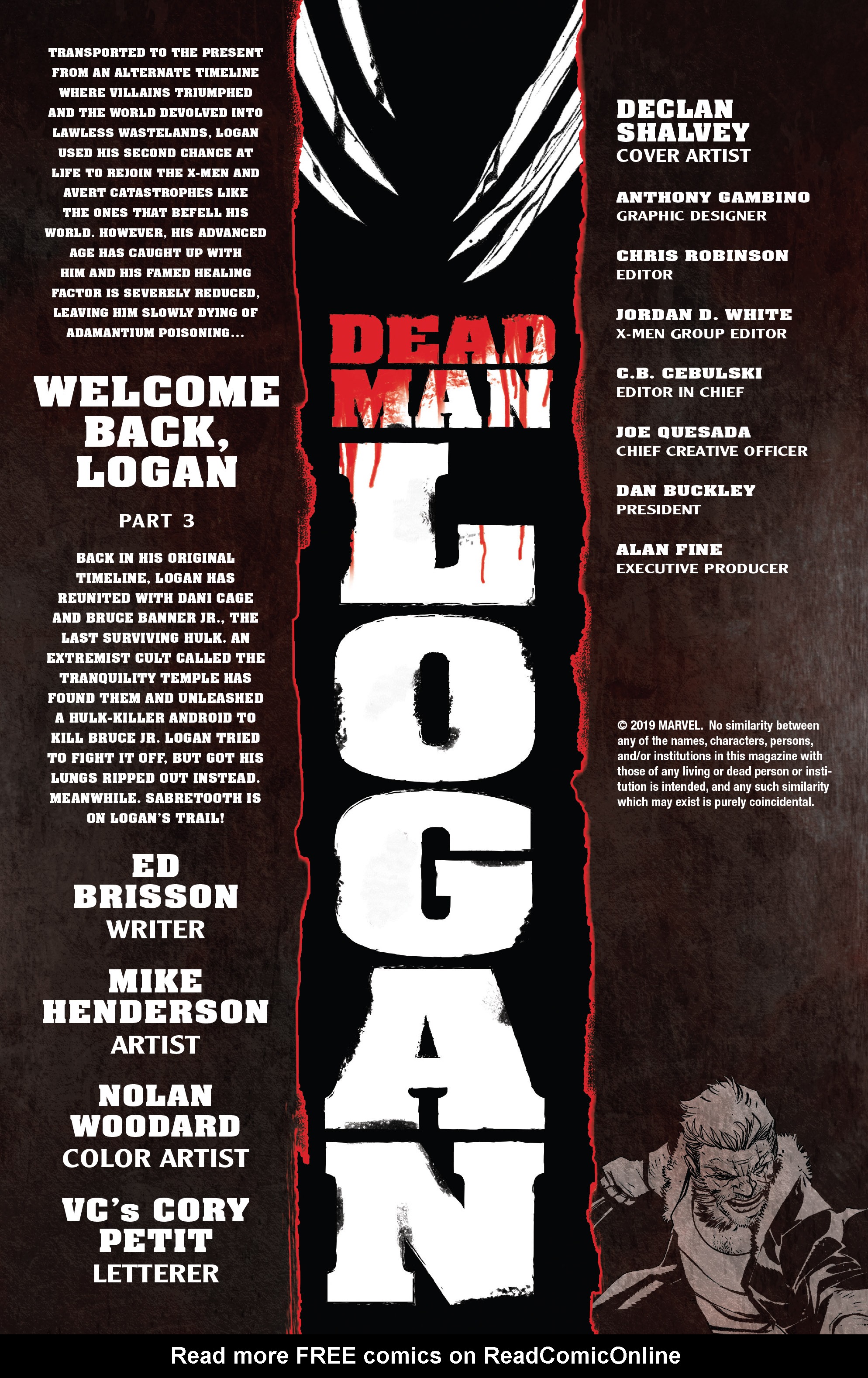 Read online Dead Man Logan comic -  Issue #9 - 2
