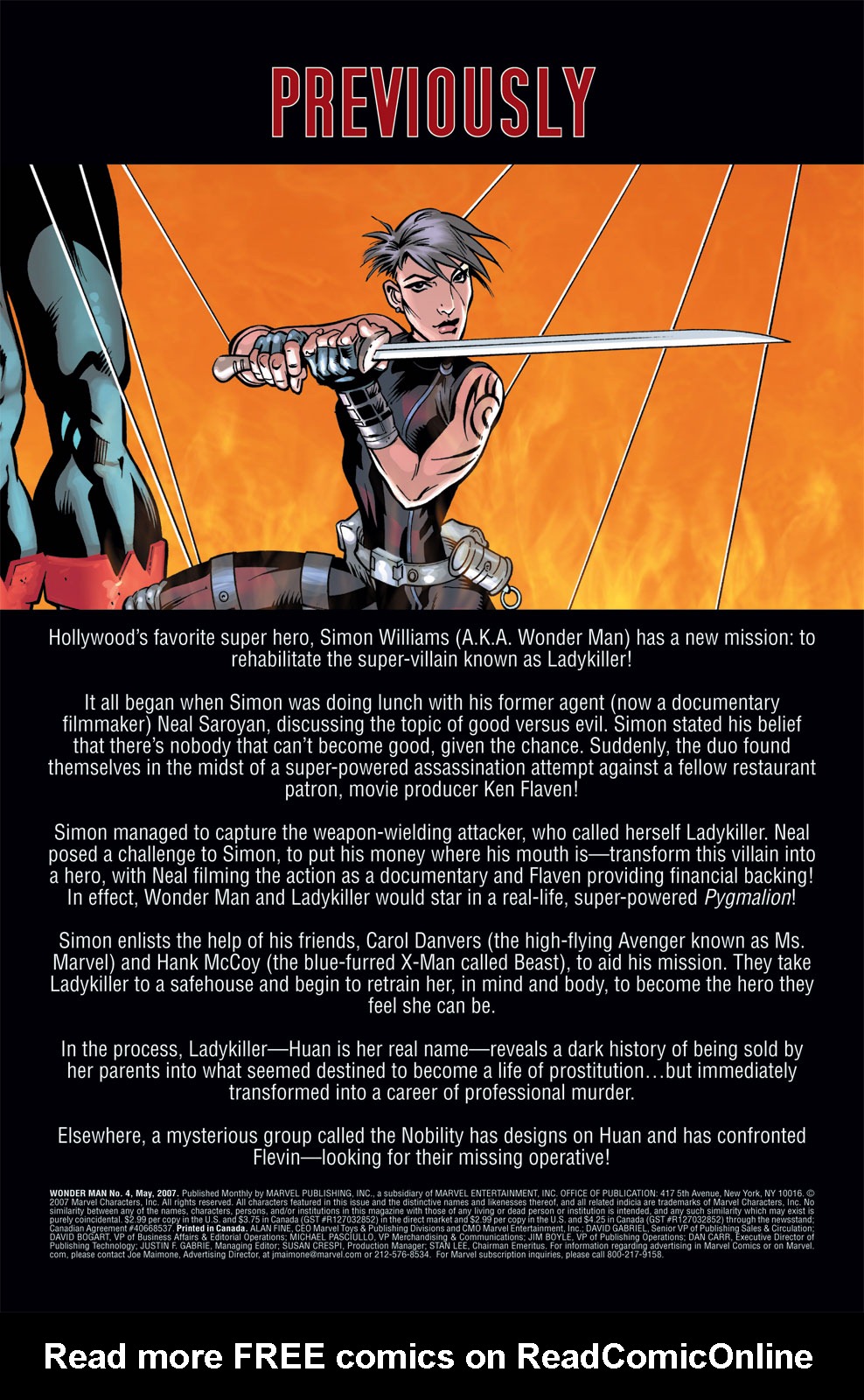 Read online Wonder Man (2007) comic -  Issue #4 - 2