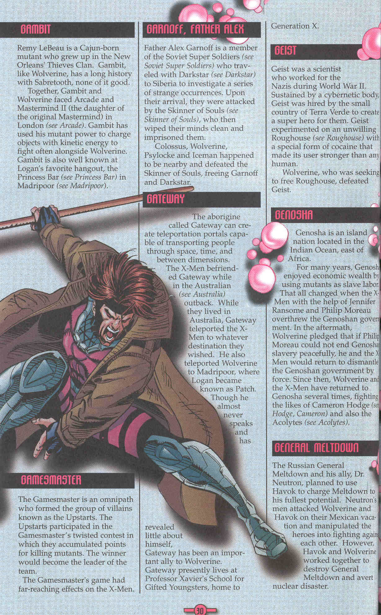 Read online Wolverine Encyclopedia comic -  Issue #1 - 34