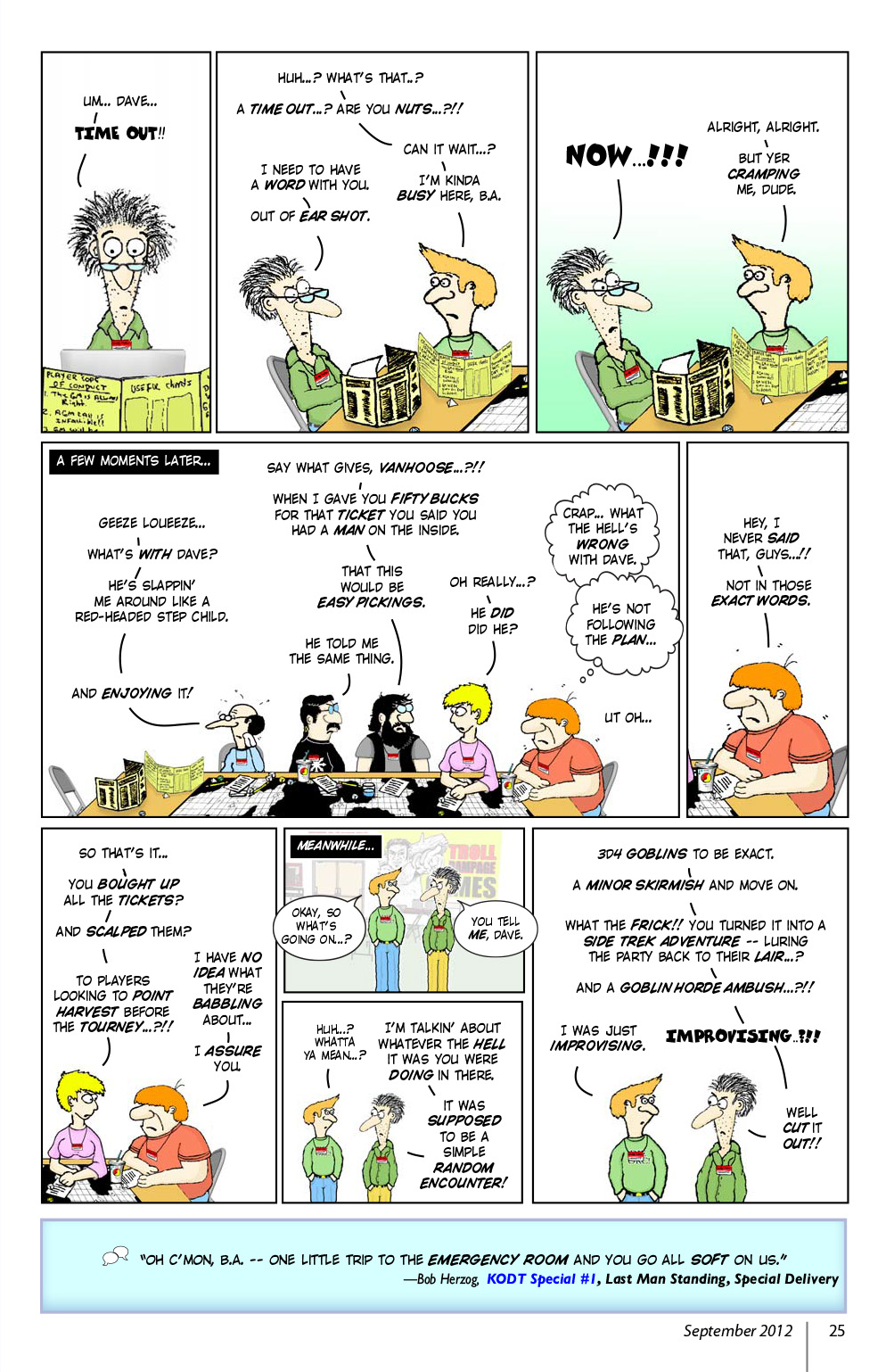 Read online Knights of the Dinner Table comic -  Issue #191 - 27