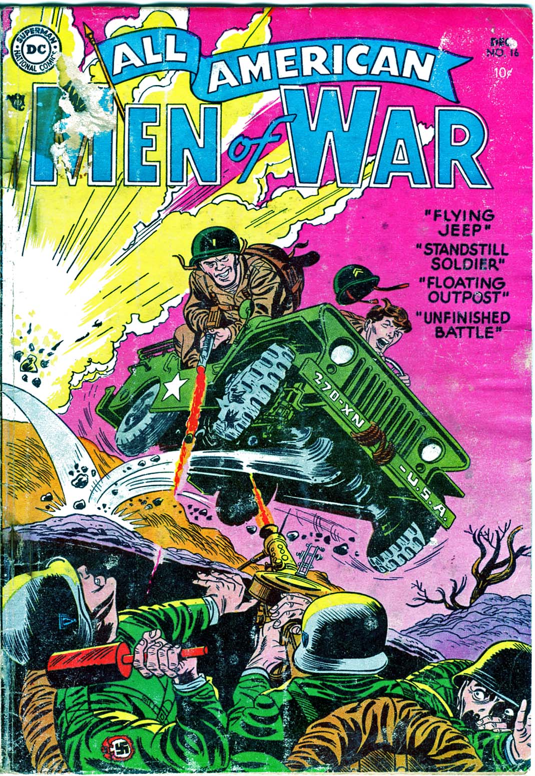 Read online All-American Men of War comic -  Issue #16 - 1