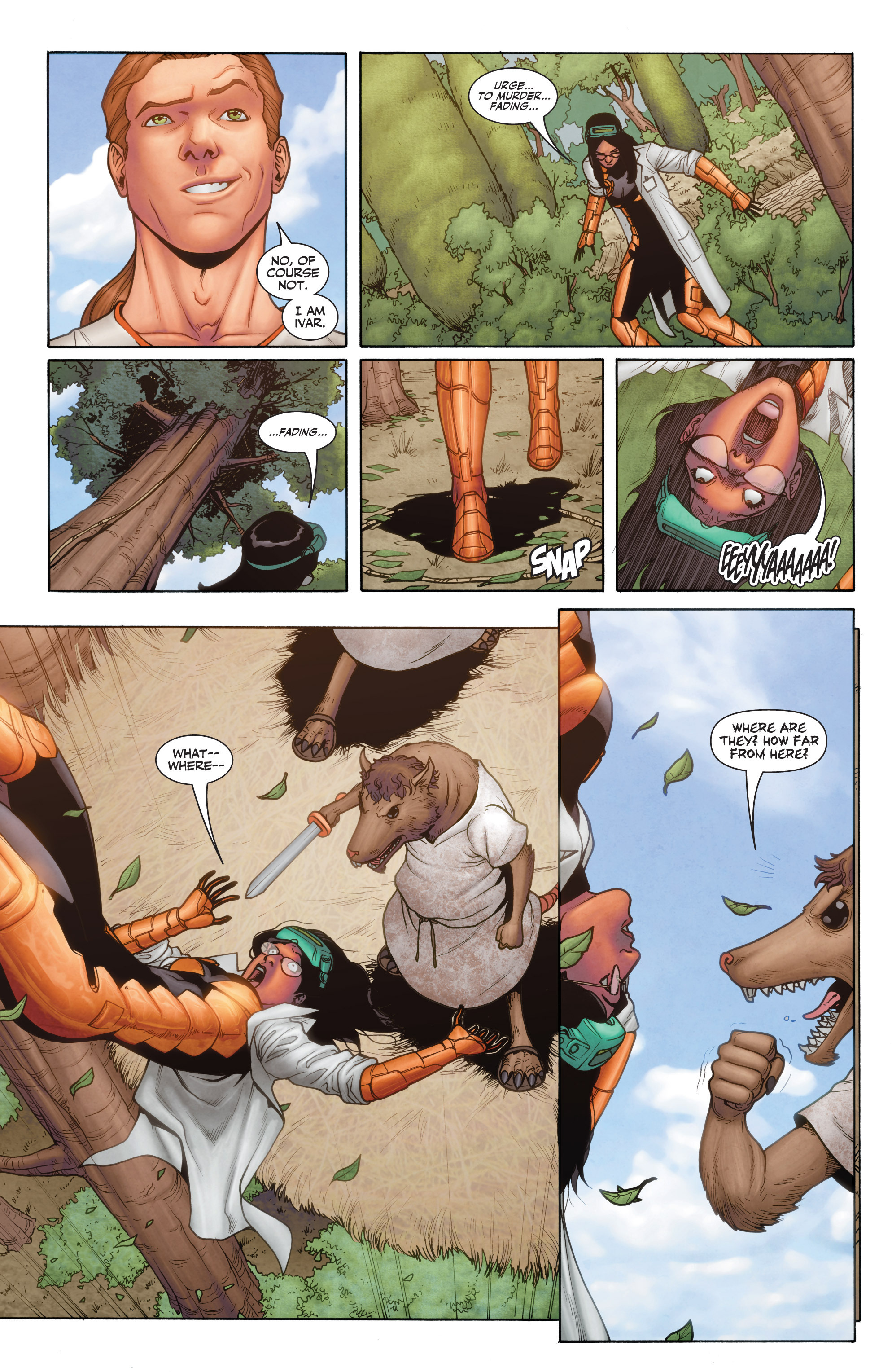 Read online Ivar, Timewalker comic -  Issue #9 - 21