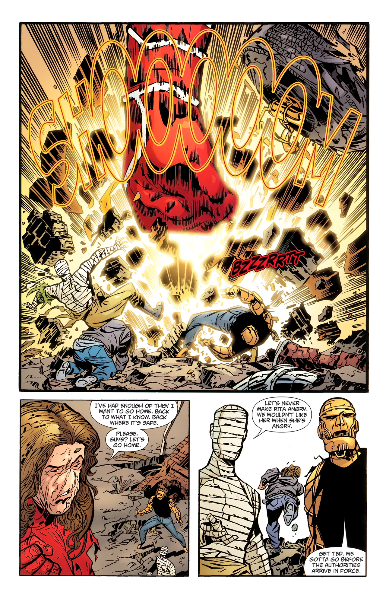 Read online Doom Patrol (2009) comic -  Issue #16 - 21