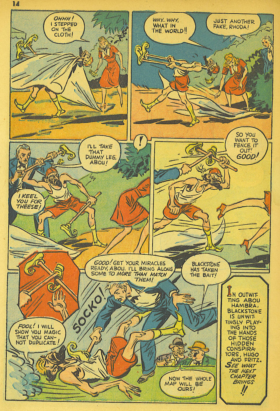 Read online Super-Magician Comics comic -  Issue #19 - 14