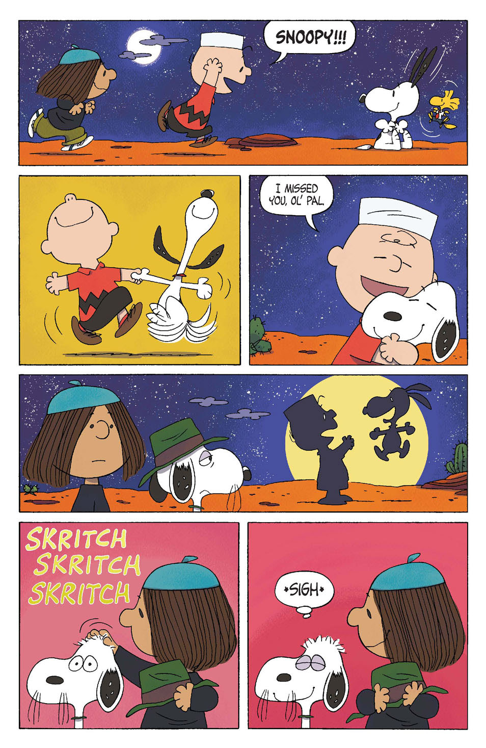 Read online Snoopy: A Beagle of Mars comic -  Issue # TPB - 101