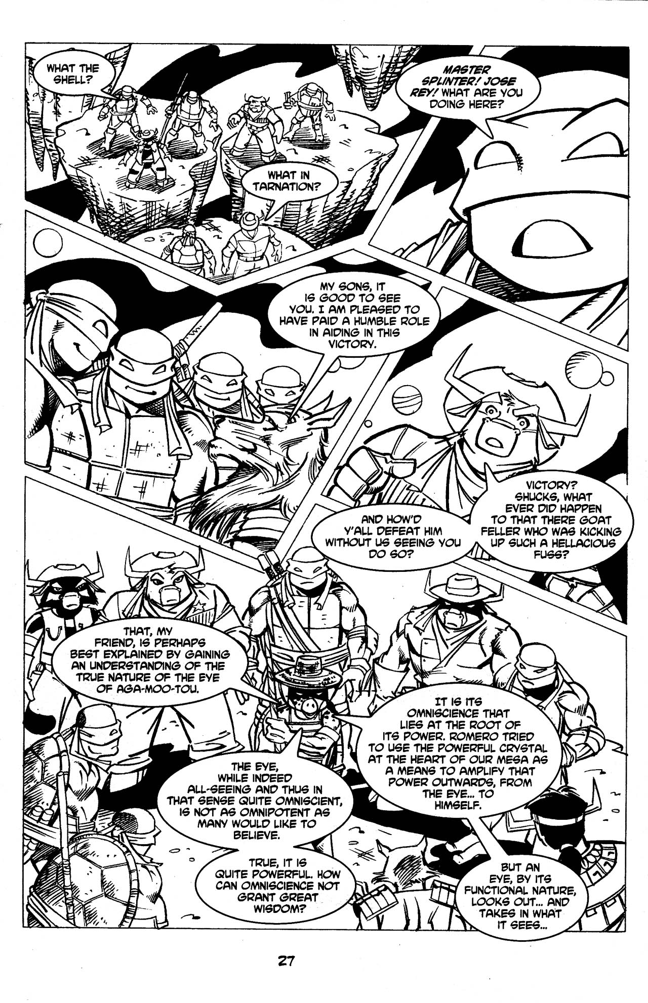 Read online Tales of the TMNT comic -  Issue #32 - 28