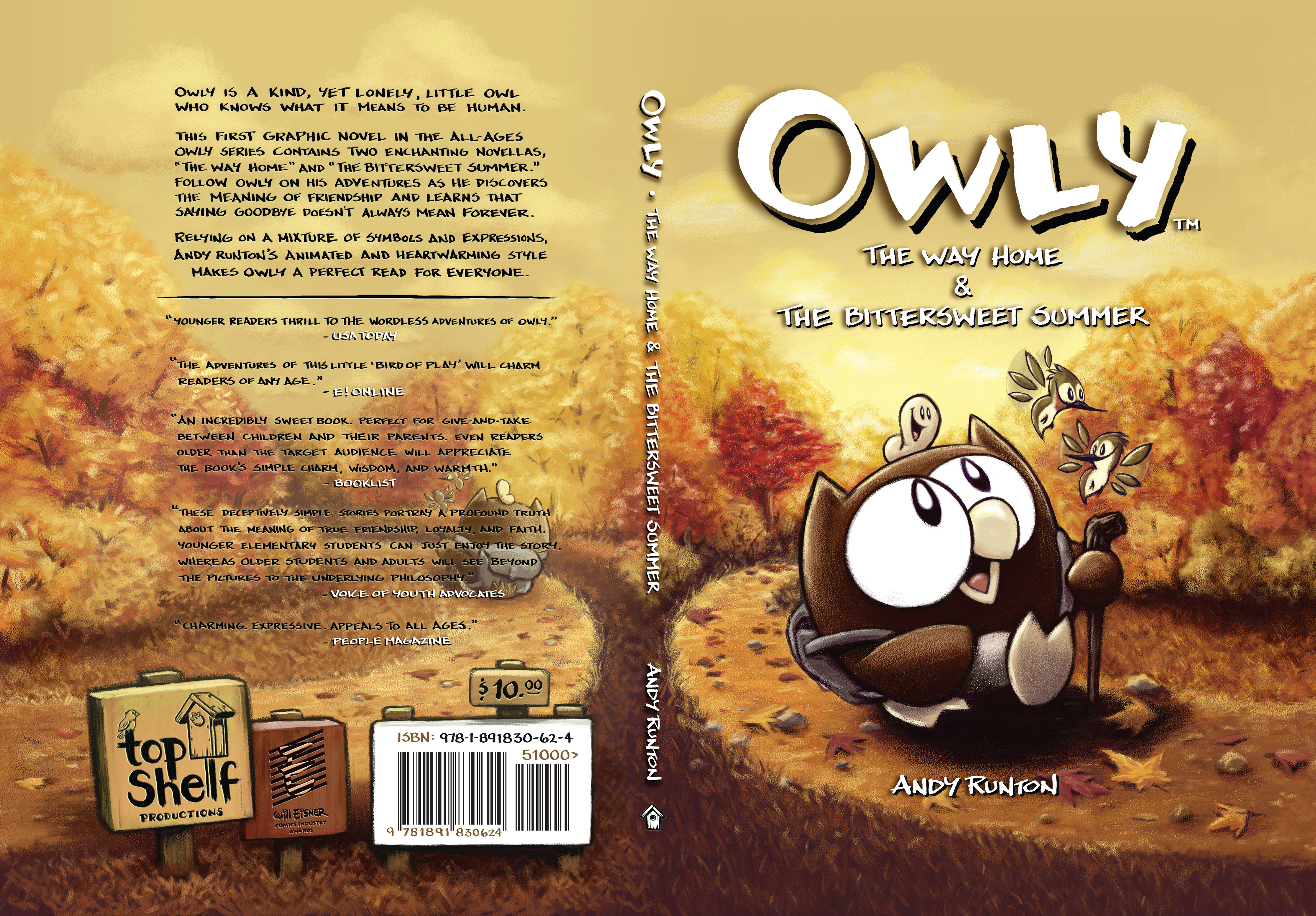 Read online Owly: The Way Home & The Bittersweet Summer comic -  Issue # TPB (Part 1) - 2