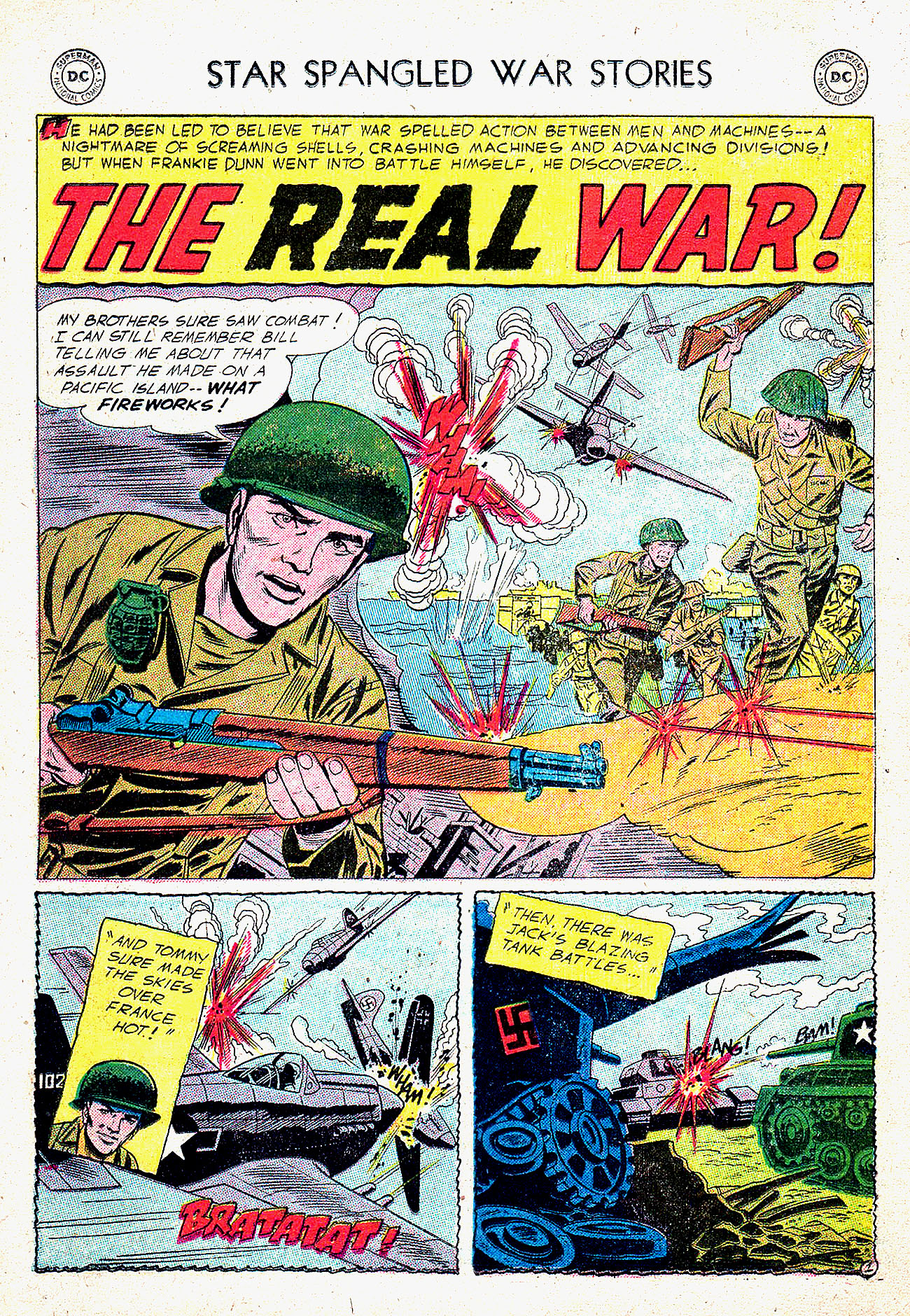 Read online Star Spangled War Stories (1952) comic -  Issue #48 - 12