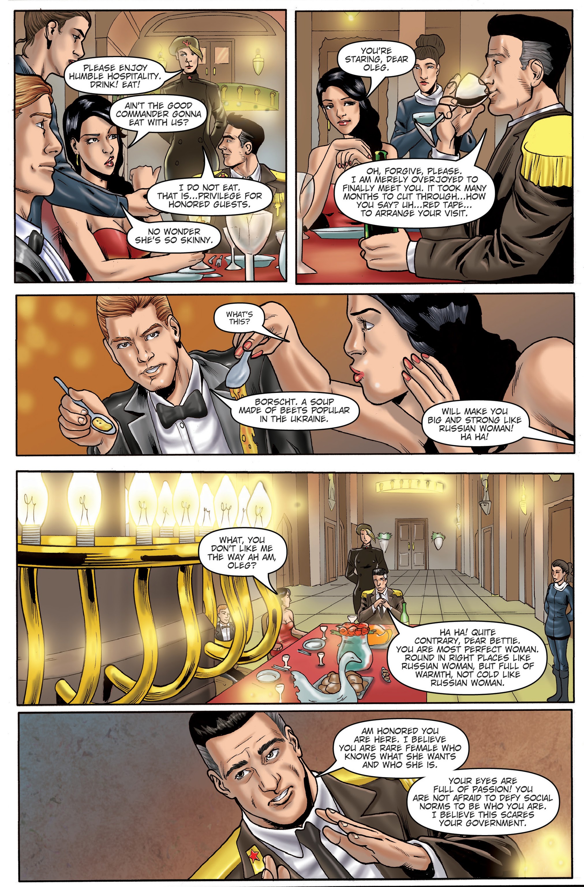 Read online Fantasy World of Bettie Page comic -  Issue #2 - 11
