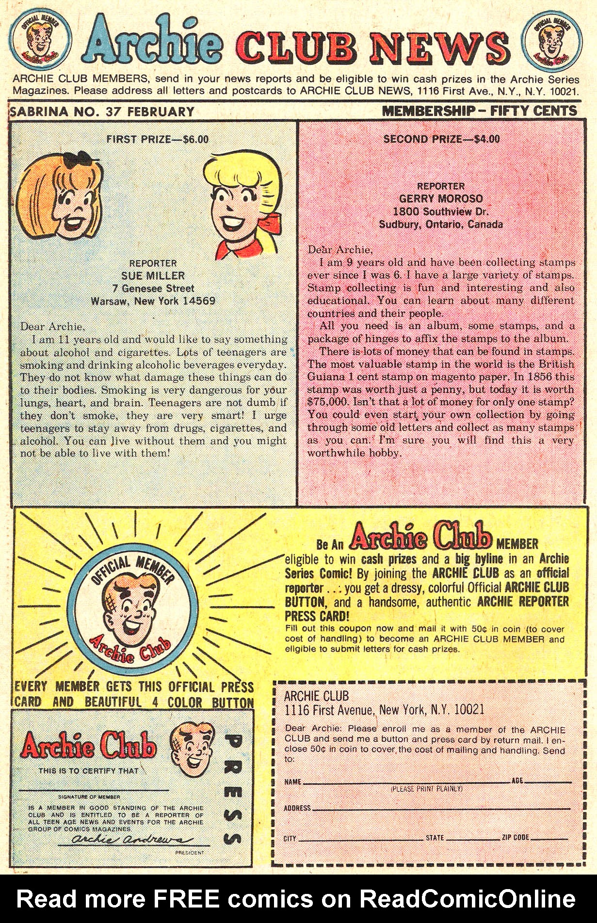 Read online Sabrina The Teenage Witch (1971) comic -  Issue #37 - 26