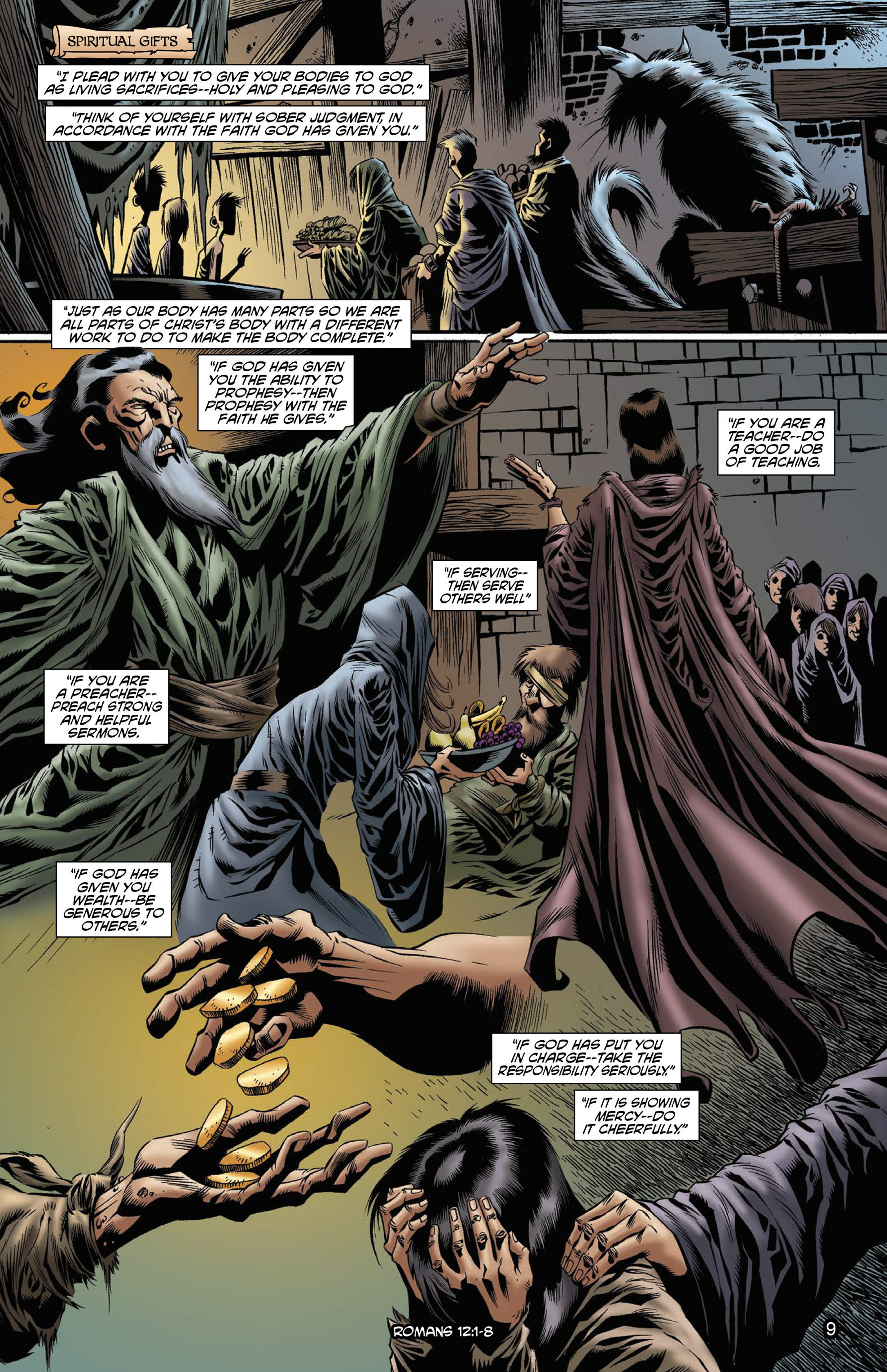 Read online The Kingstone Bible comic -  Issue #11 - 13