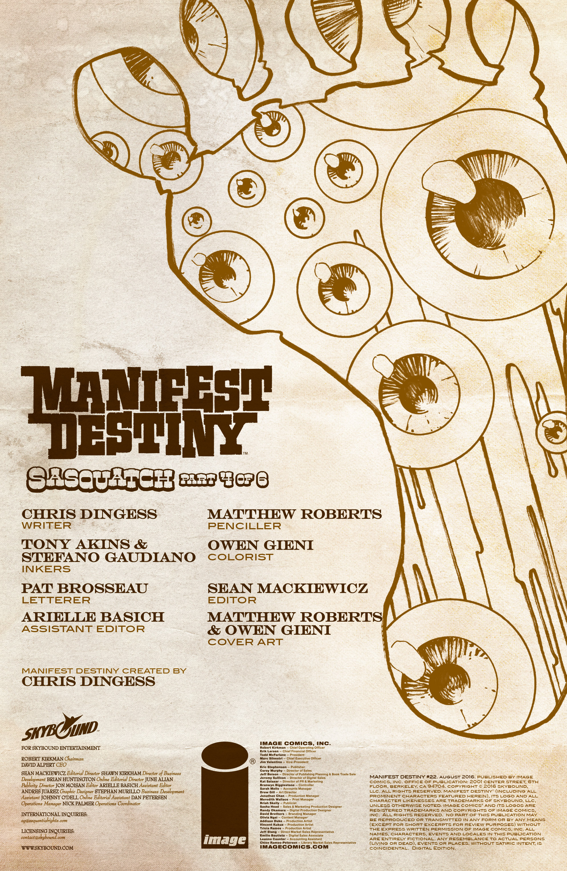 Read online Manifest Destiny comic -  Issue #22 - 2