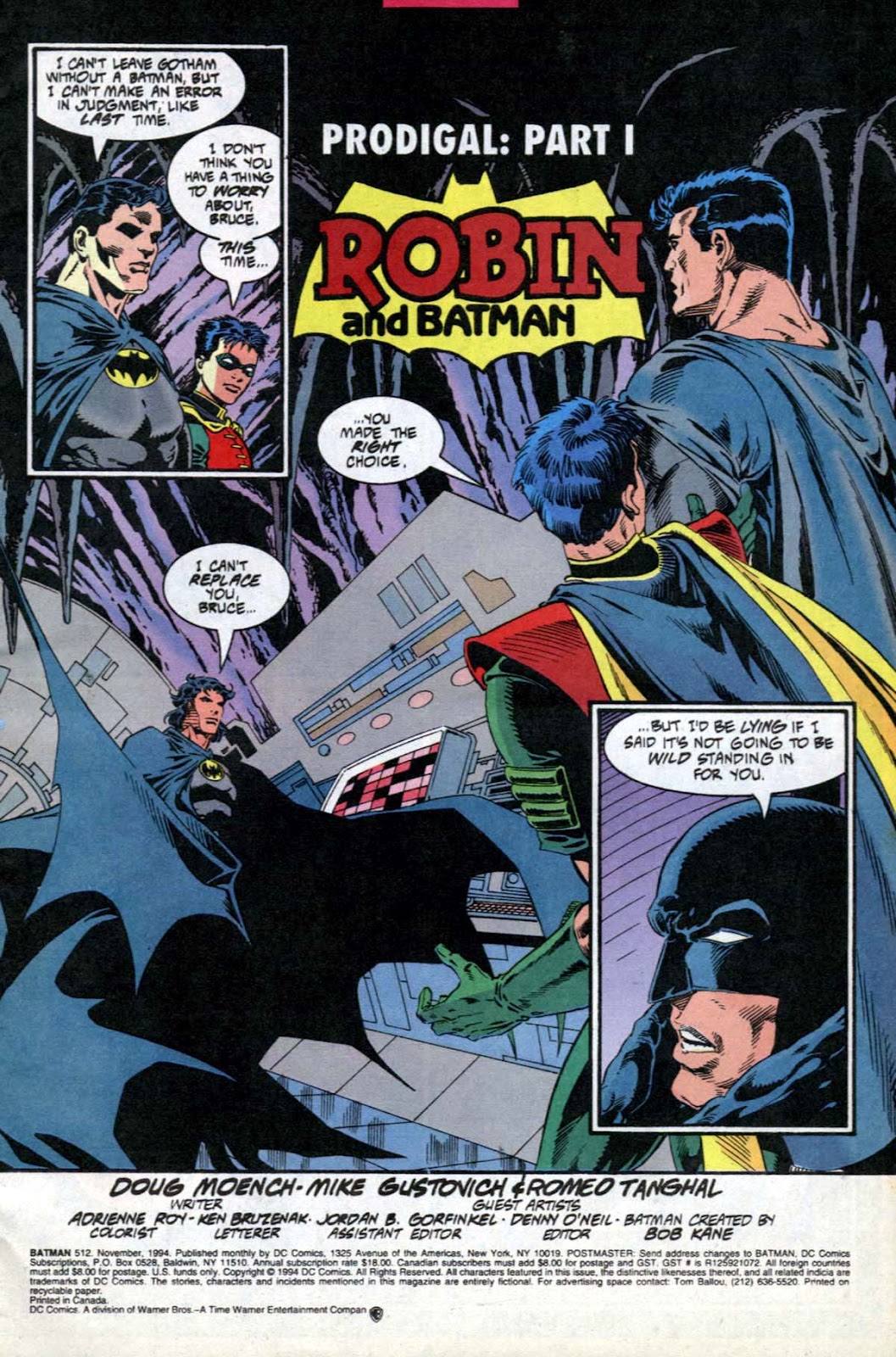 <{ $series->title }} issue Batman: Knightfall Prodigal - Issue #1 - Page 2