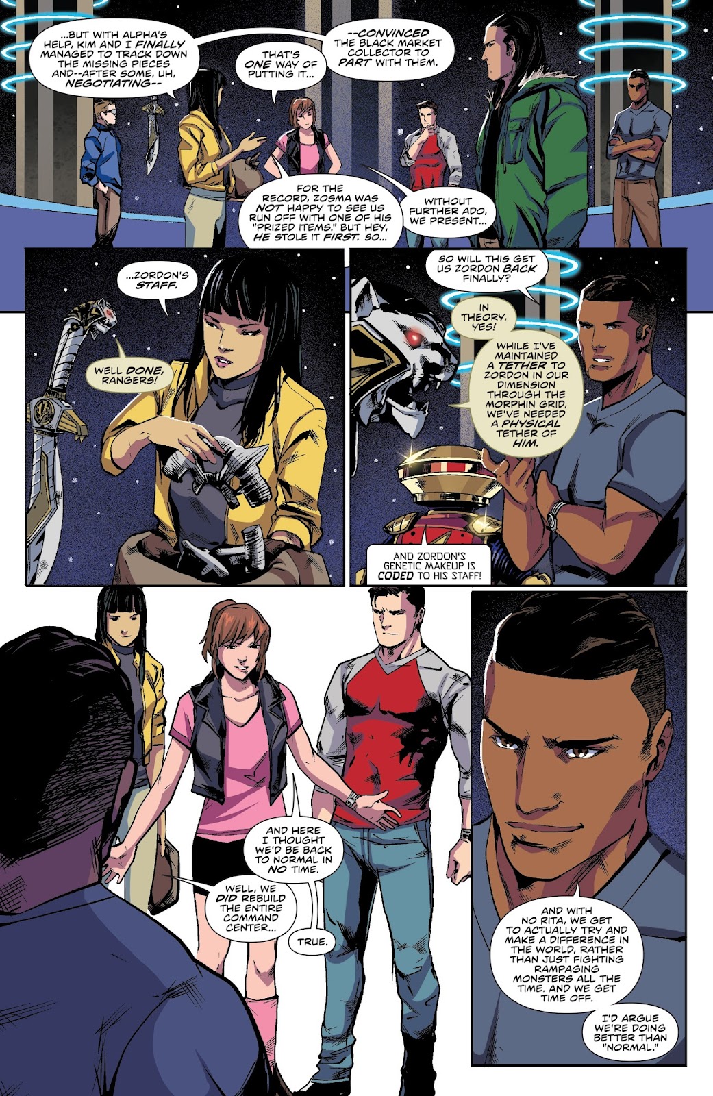 Mighty Morphin Power Rangers issue 17 - Page 12