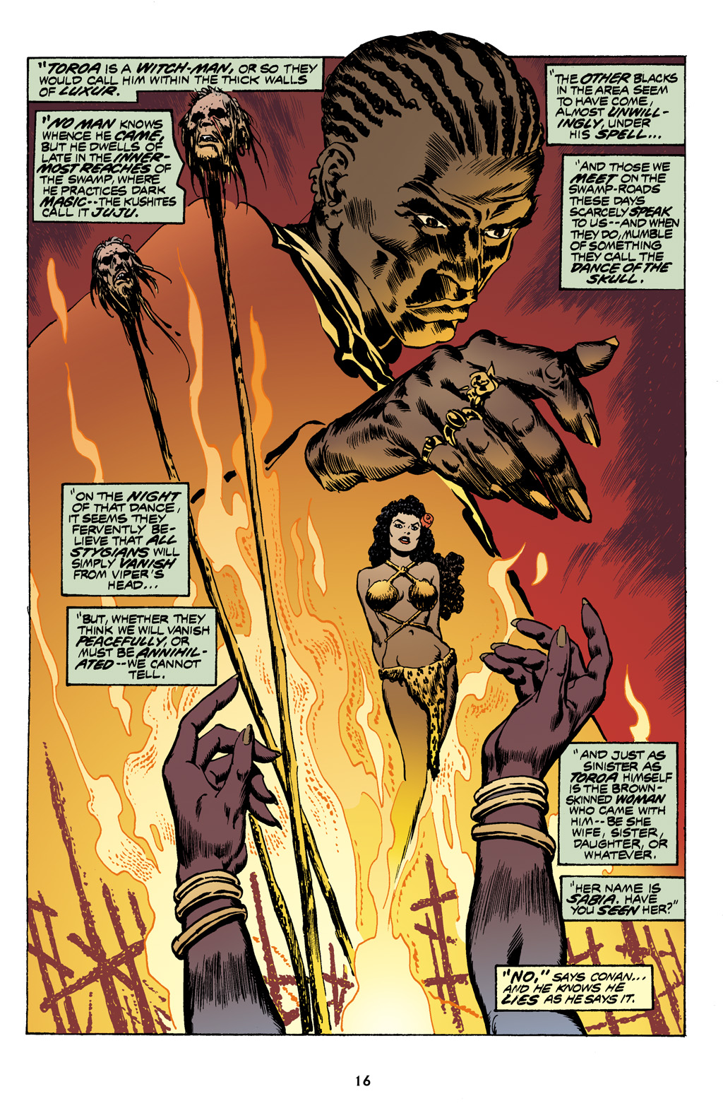 Read online The Chronicles of Conan comic -  Issue # TPB 11 (Part 1) - 17