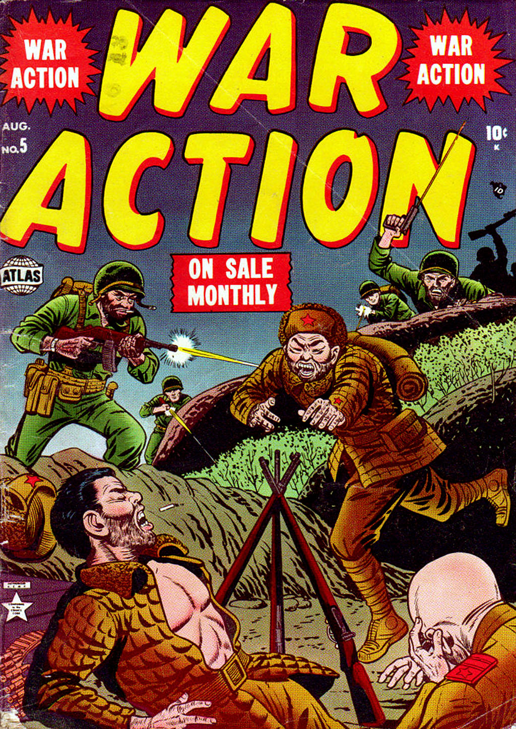 Read online War Action comic -  Issue #5 - 1