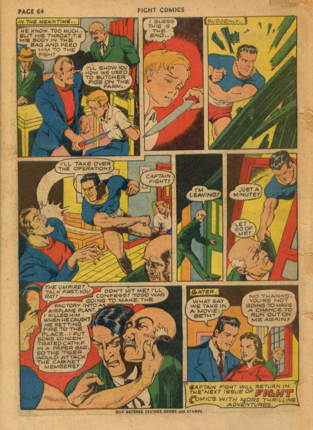 Read online Fight Comics comic -  Issue #19 - 66